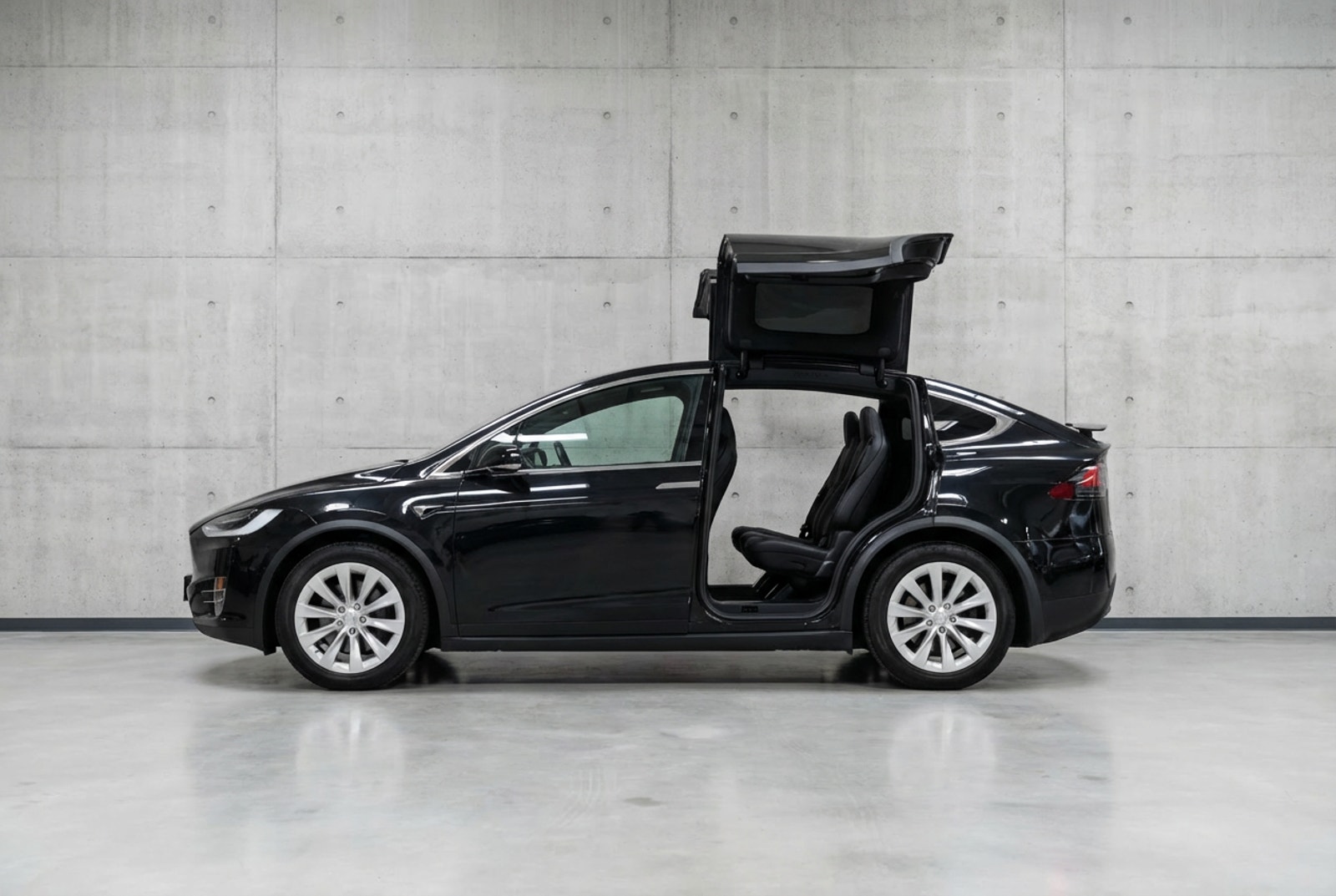 Tesla Model X 75D, 525hp, 2017