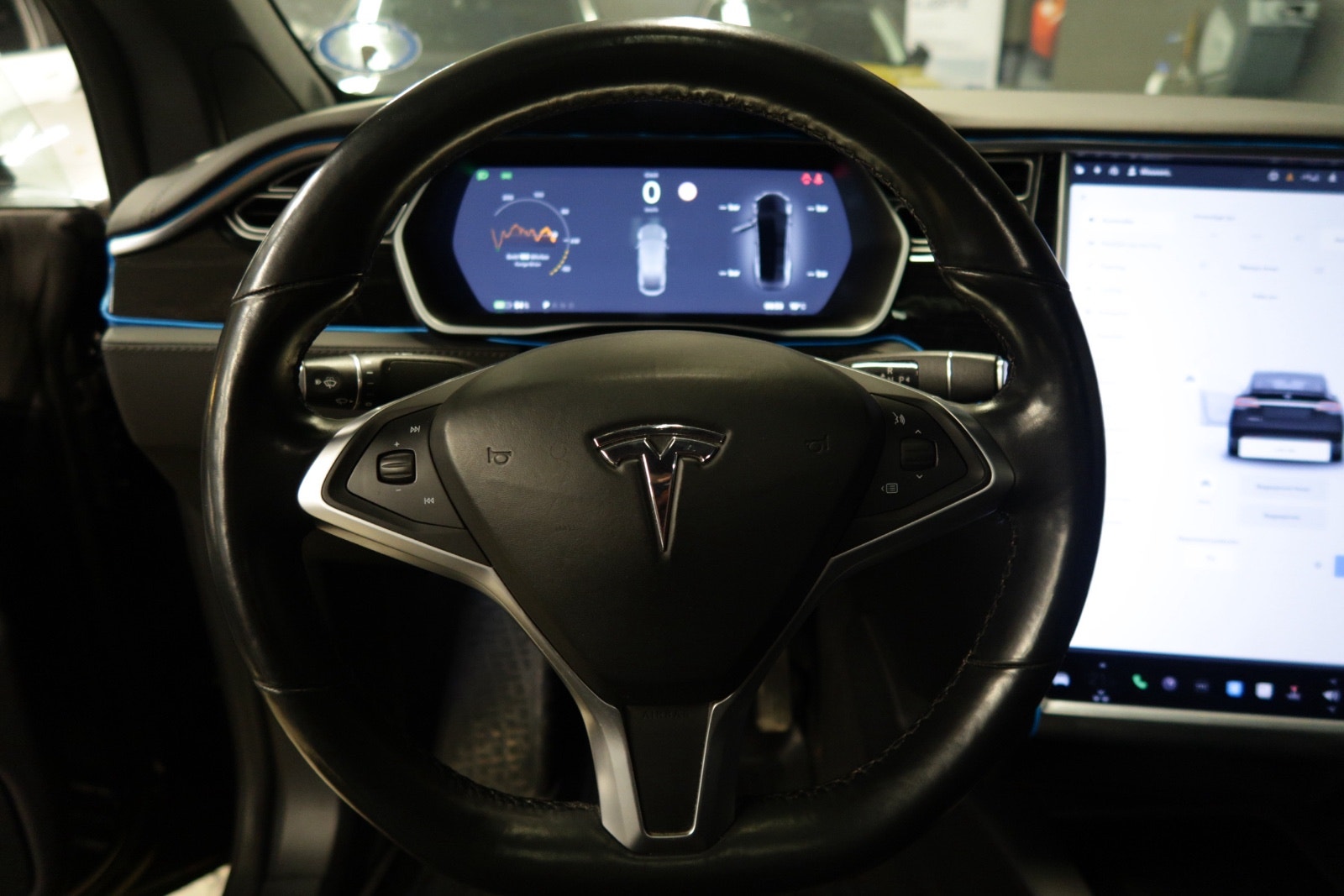 Tesla Model X 75D, 525hp, 2017