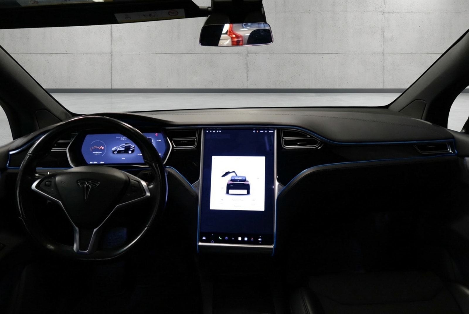 Tesla Model X 75D, 525hp, 2017