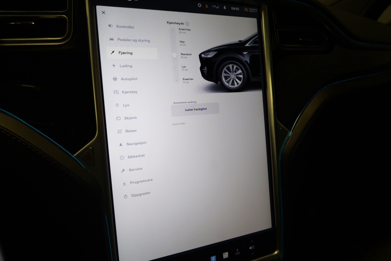 Tesla Model X 75D, 525hp, 2017