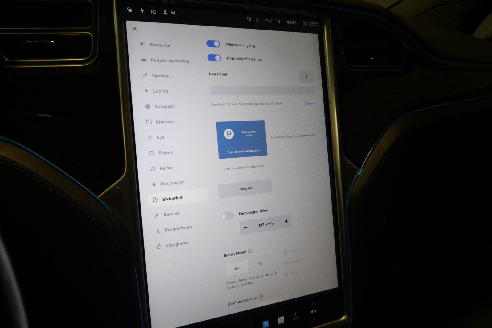 Tesla Model X 75D, 525hp, 2017