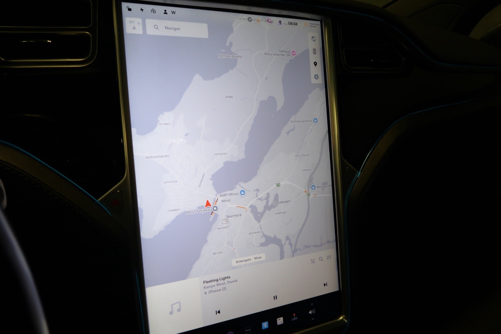 Tesla Model X 75D, 525hp, 2017