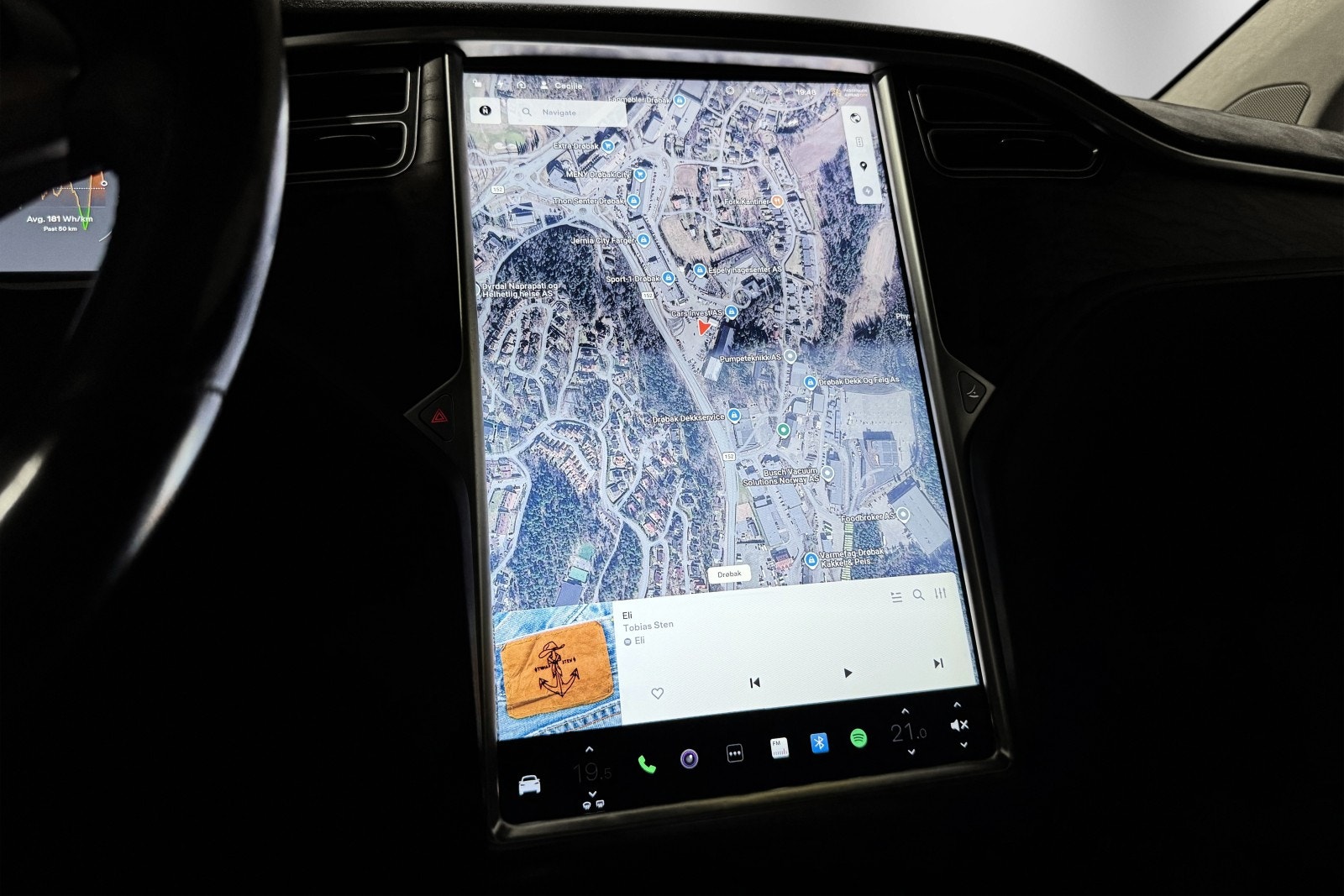 Tesla Model X 100D, 423hp, 2017