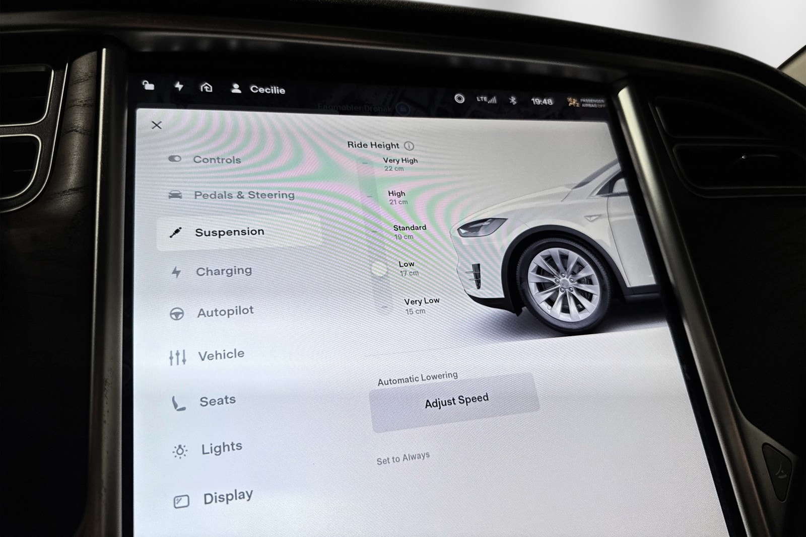 Tesla Model X 100D, 423hp, 2017