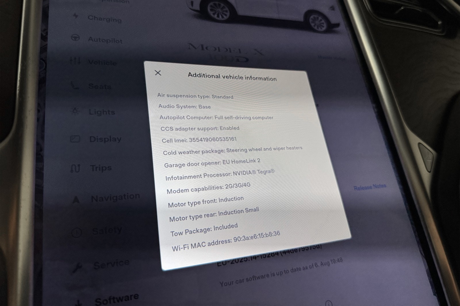 Tesla Model X 100D, 423hp, 2017