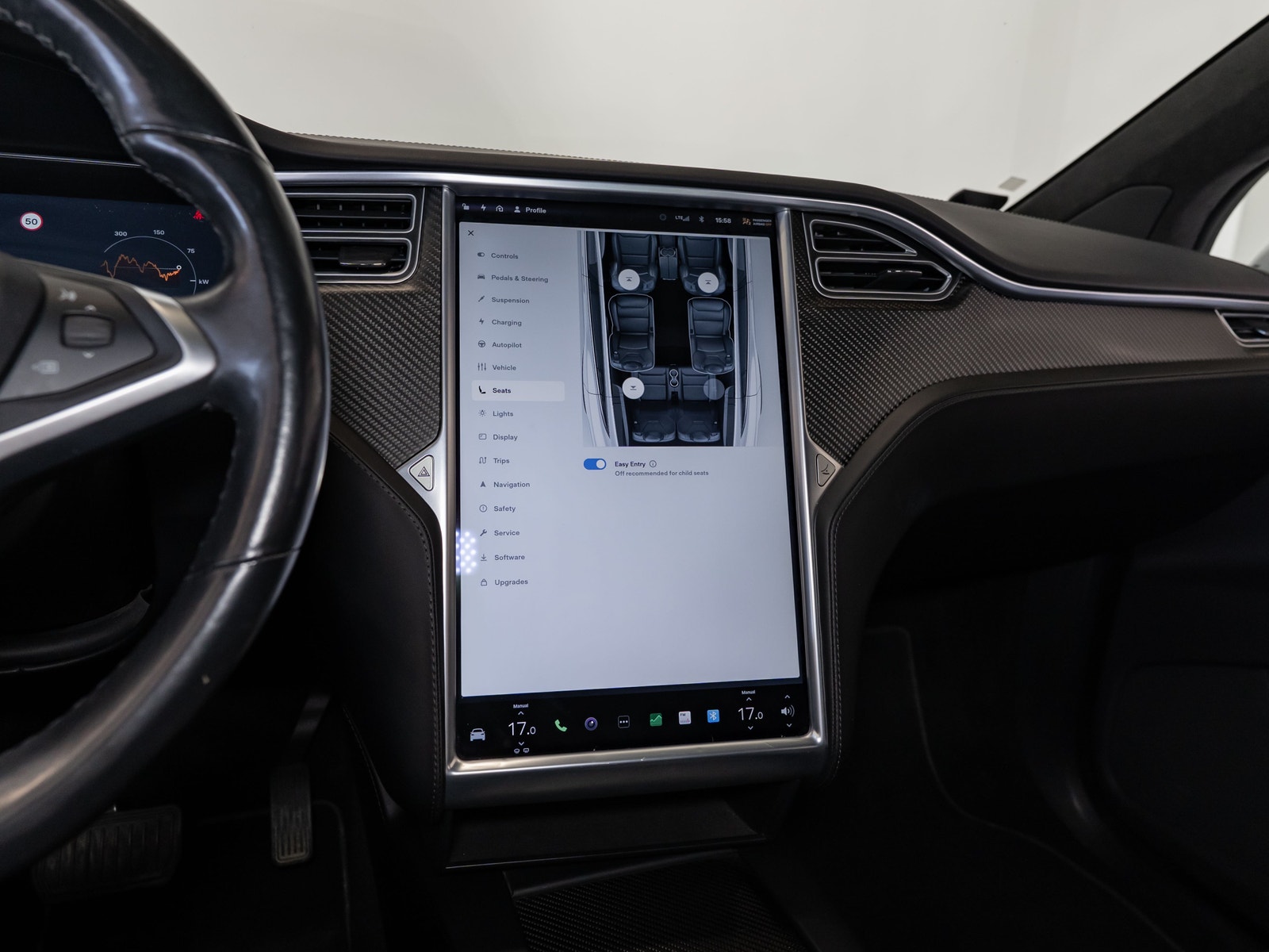 Tesla Model X 100D, 423hp, 2017