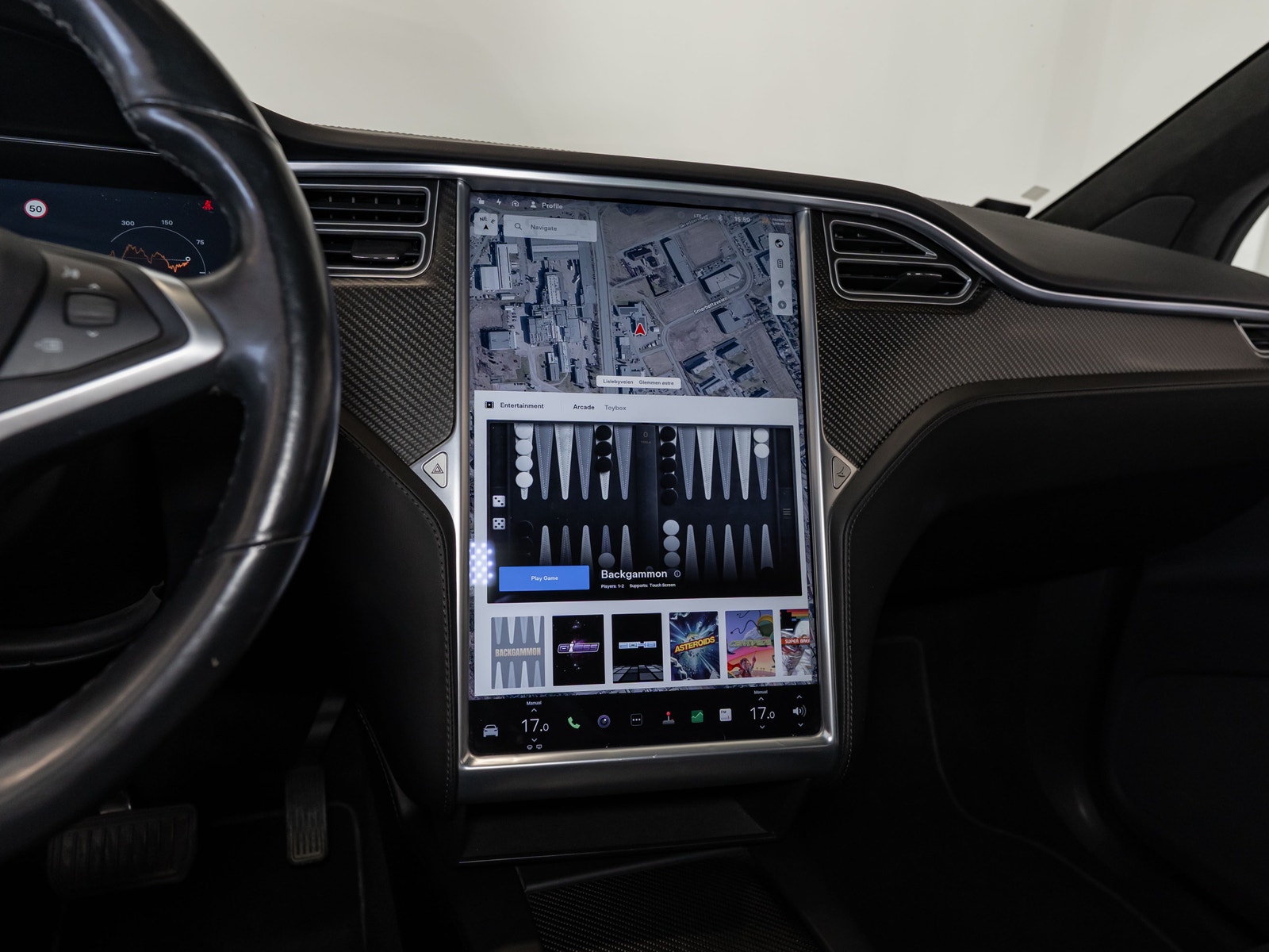 Tesla Model X 100D, 423hp, 2017
