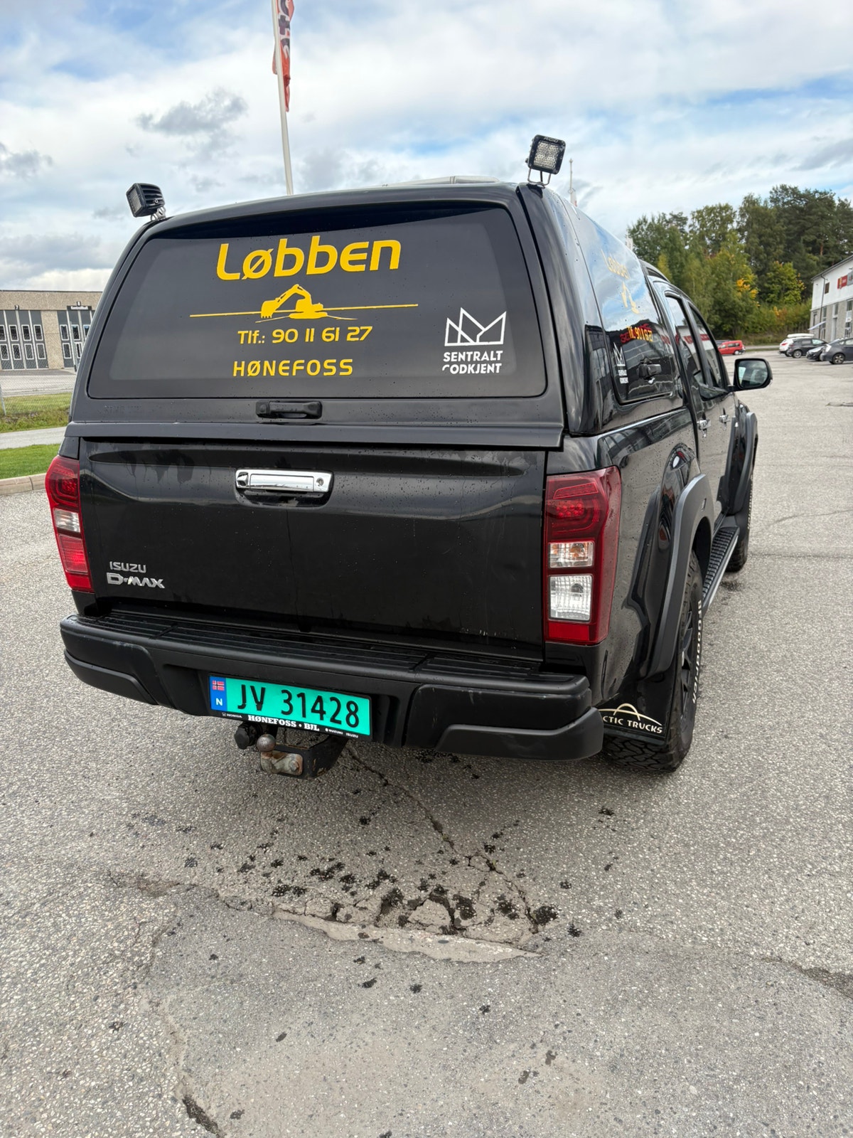 Isuzu D-Max Crew Cab 1.9 4WD Automatic, 6-trins, 163ps, 2019