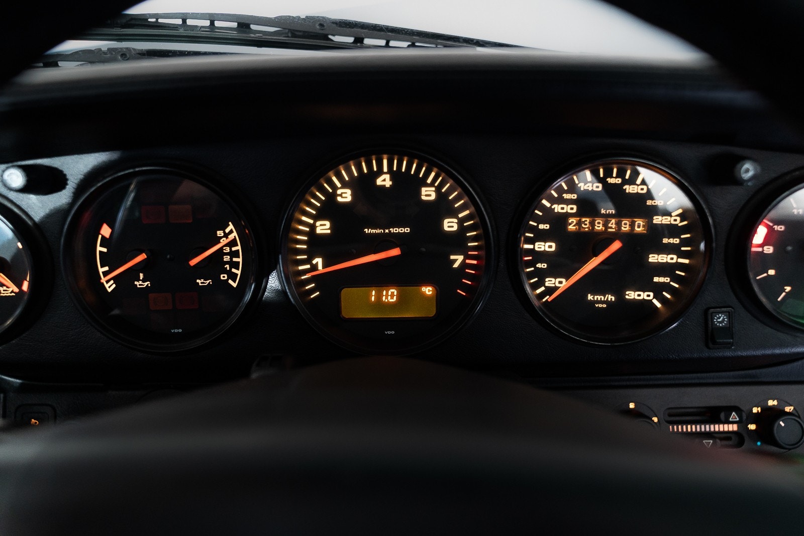Porsche 911 Targa Manuell, 6-trinn, 285hk, 1996