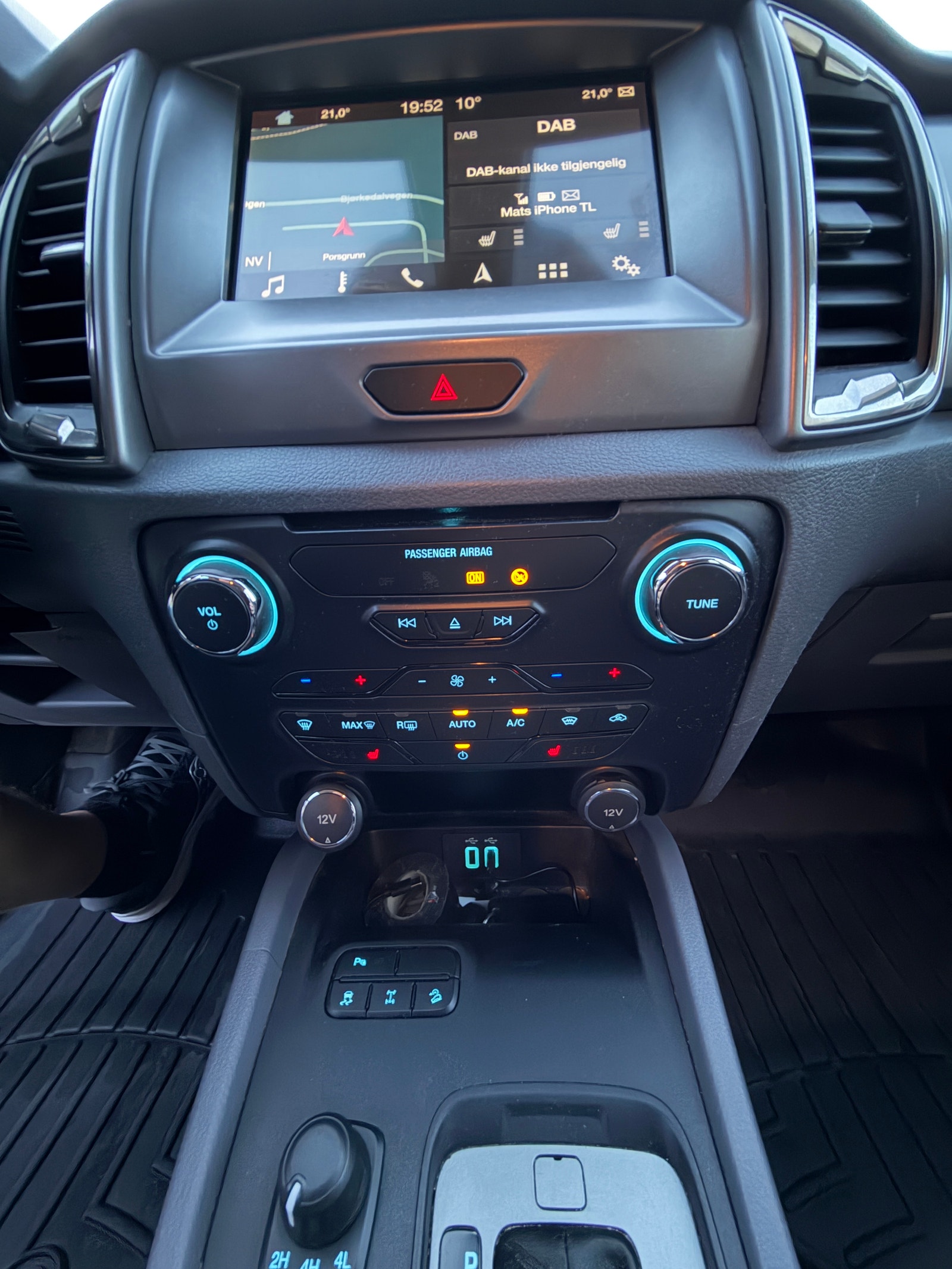 Ford Ranger Double Cab 3.2 TDCi 4x4 SelectShift, 6-trins, 200ps, 2018