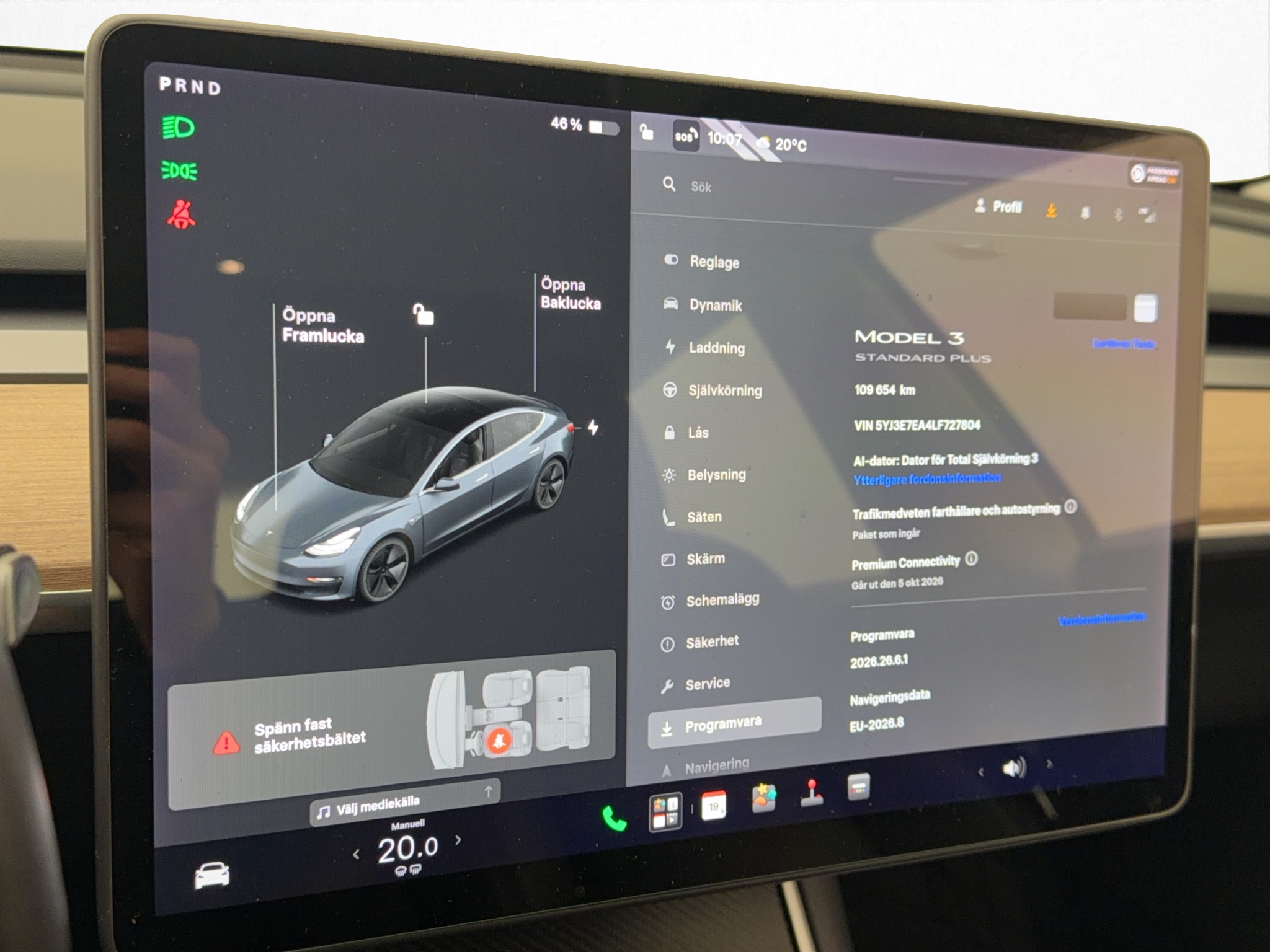 Tesla Model 3 Standard Range Plus, 325hp, 2020