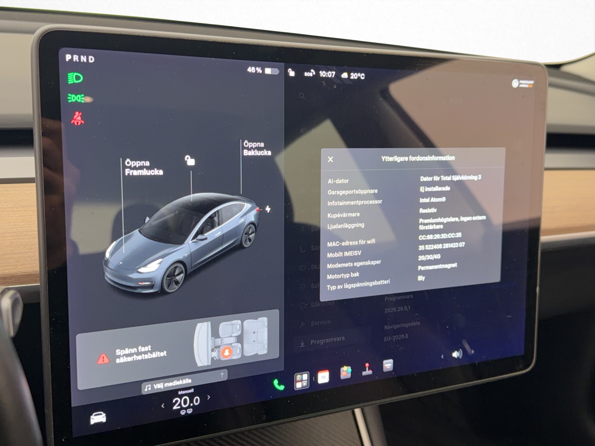 Tesla Model 3 Standard Range Plus, 325hp, 2020