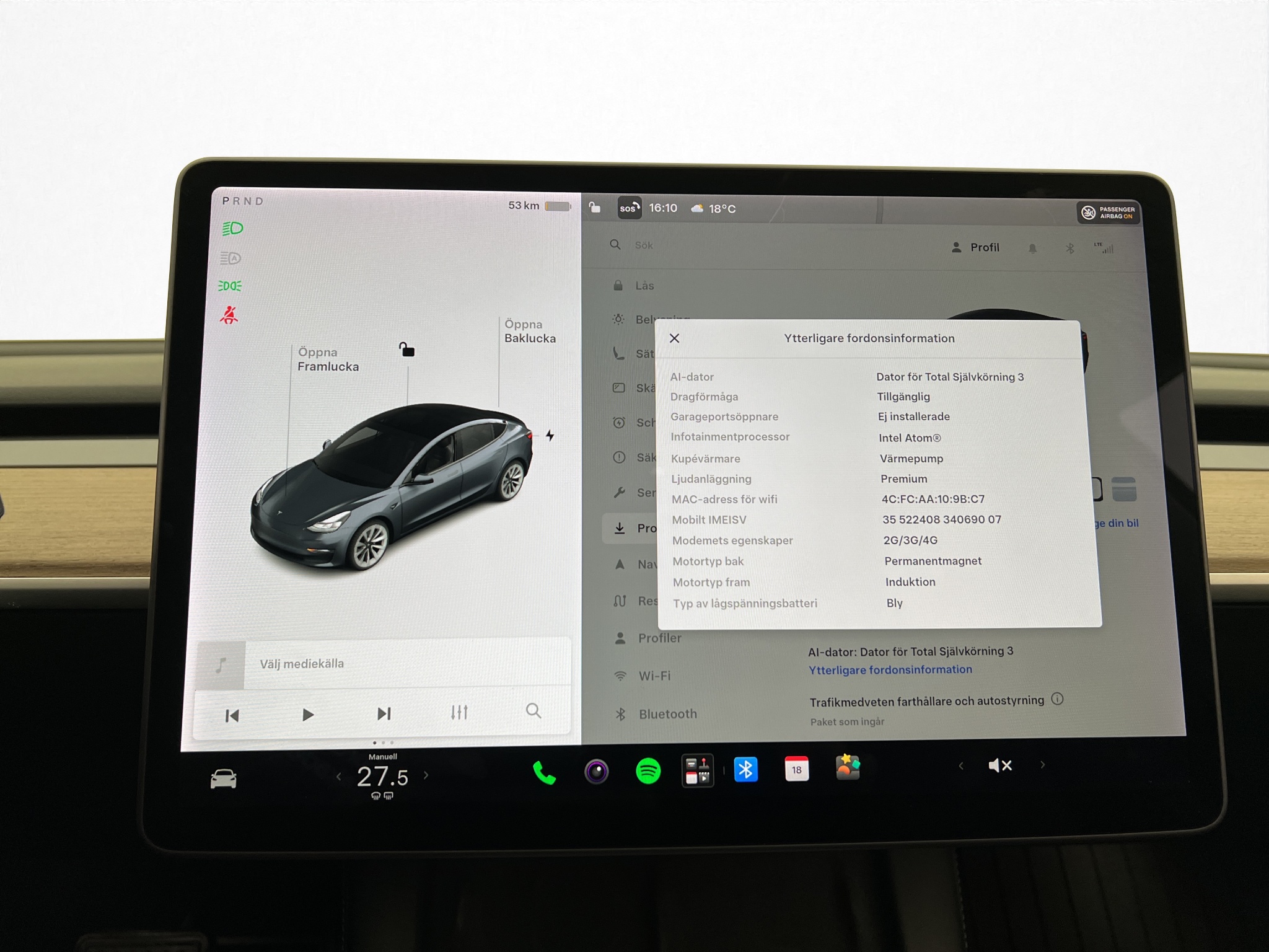 Tesla Model 3 Long Range AWD, 440ps, 2021