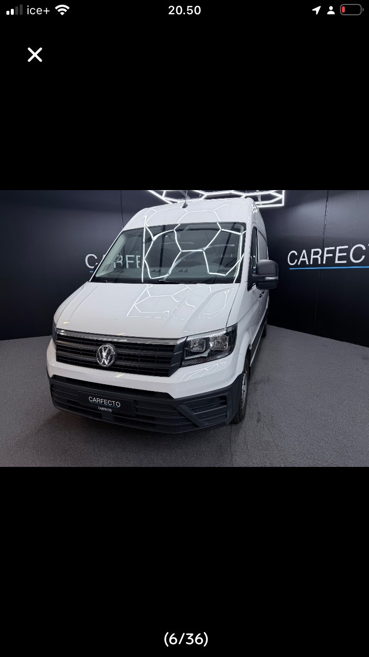 Volkswagen Crafter 35 2.0 TDI Automatic, 8-trins, 177ps, 2018