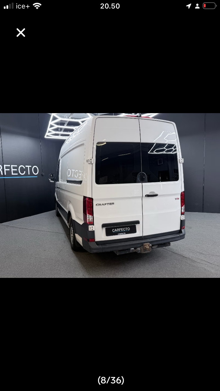 Volkswagen Crafter 35 2.0 TDI Automatic, 8-trins, 177ps, 2018