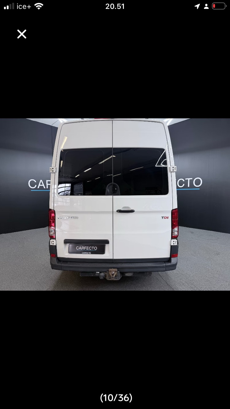 Volkswagen Crafter 35 2.0 TDI Automatic, 8-trins, 177ps, 2018