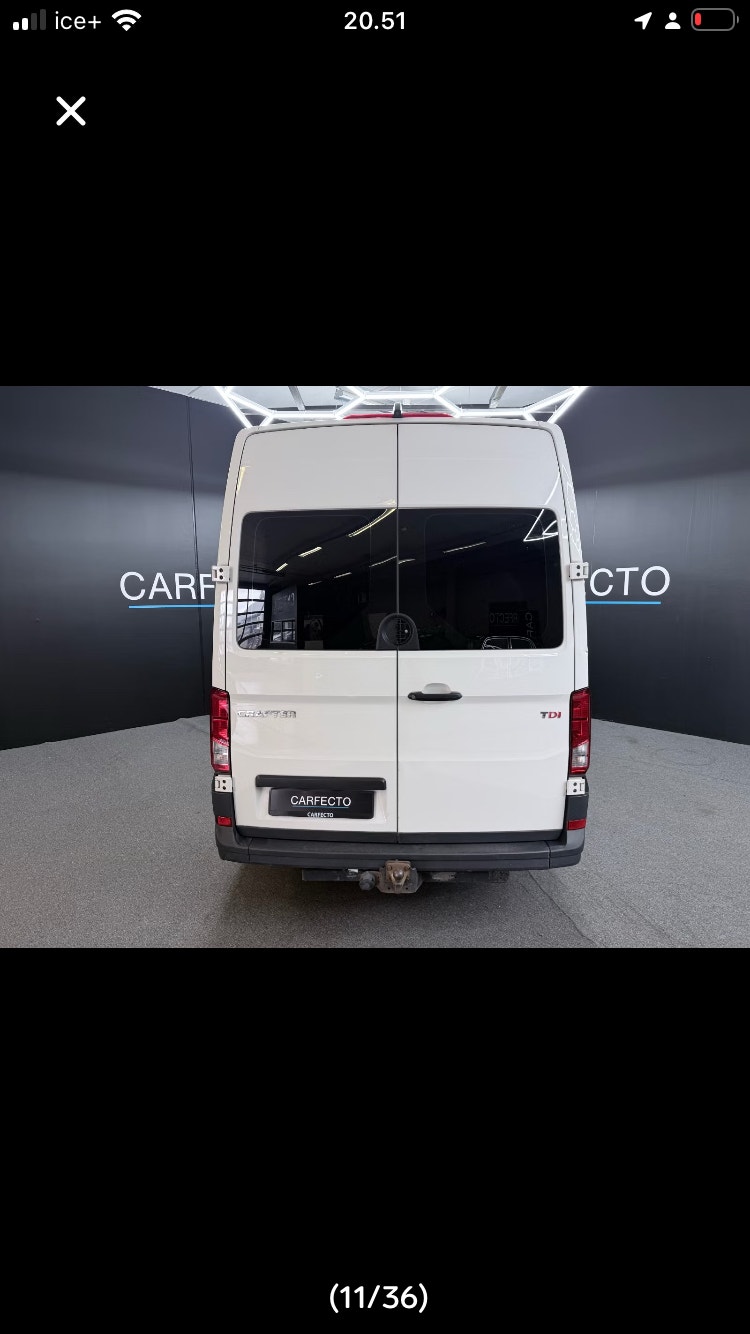 Volkswagen Crafter 35 2.0 TDI Automatic, 8-trins, 177ps, 2018