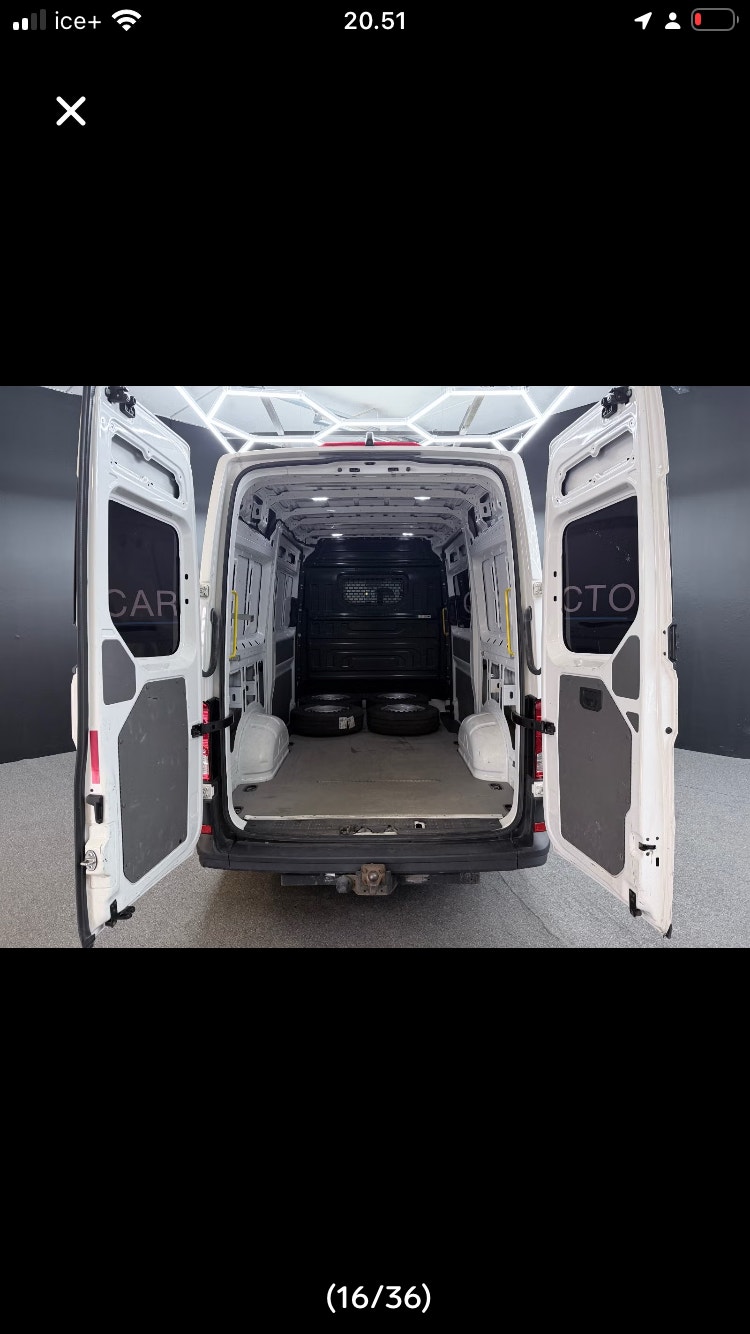 Volkswagen Crafter 35 2.0 TDI Automatic, 8-trins, 177ps, 2018