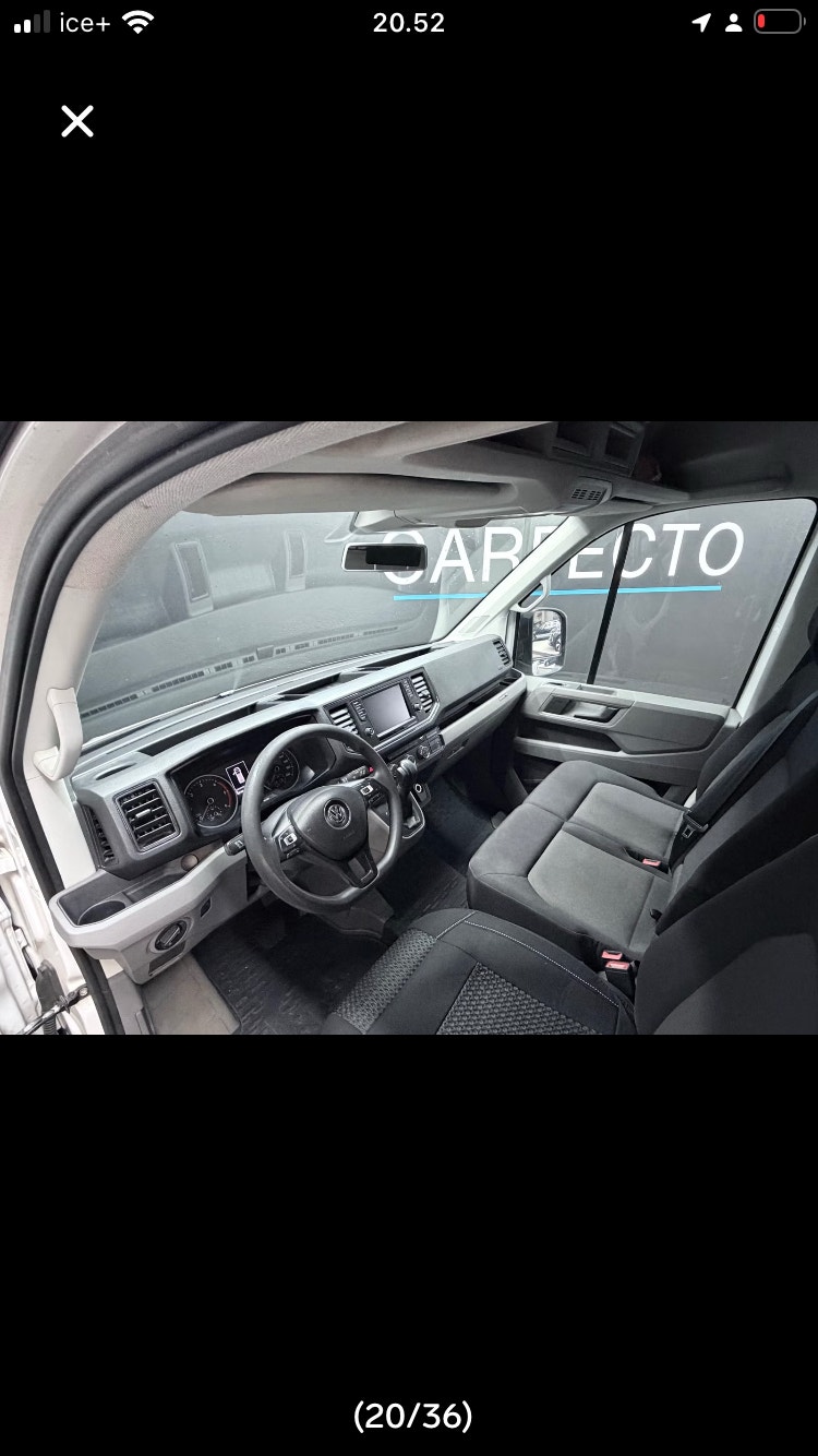 Volkswagen Crafter 35 2.0 TDI Automatic, 8-trins, 177ps, 2018