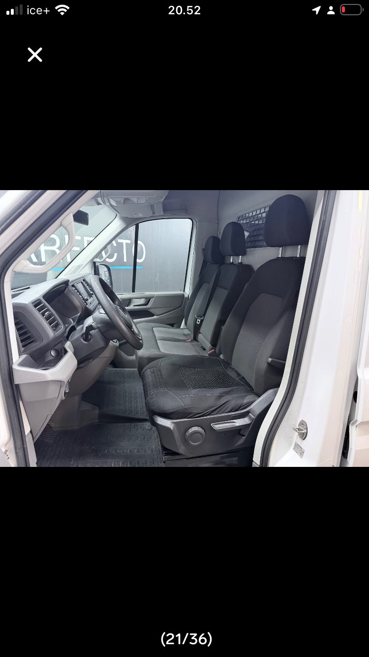 Volkswagen Crafter 35 2.0 TDI Automatic, 8-trins, 177ps, 2018