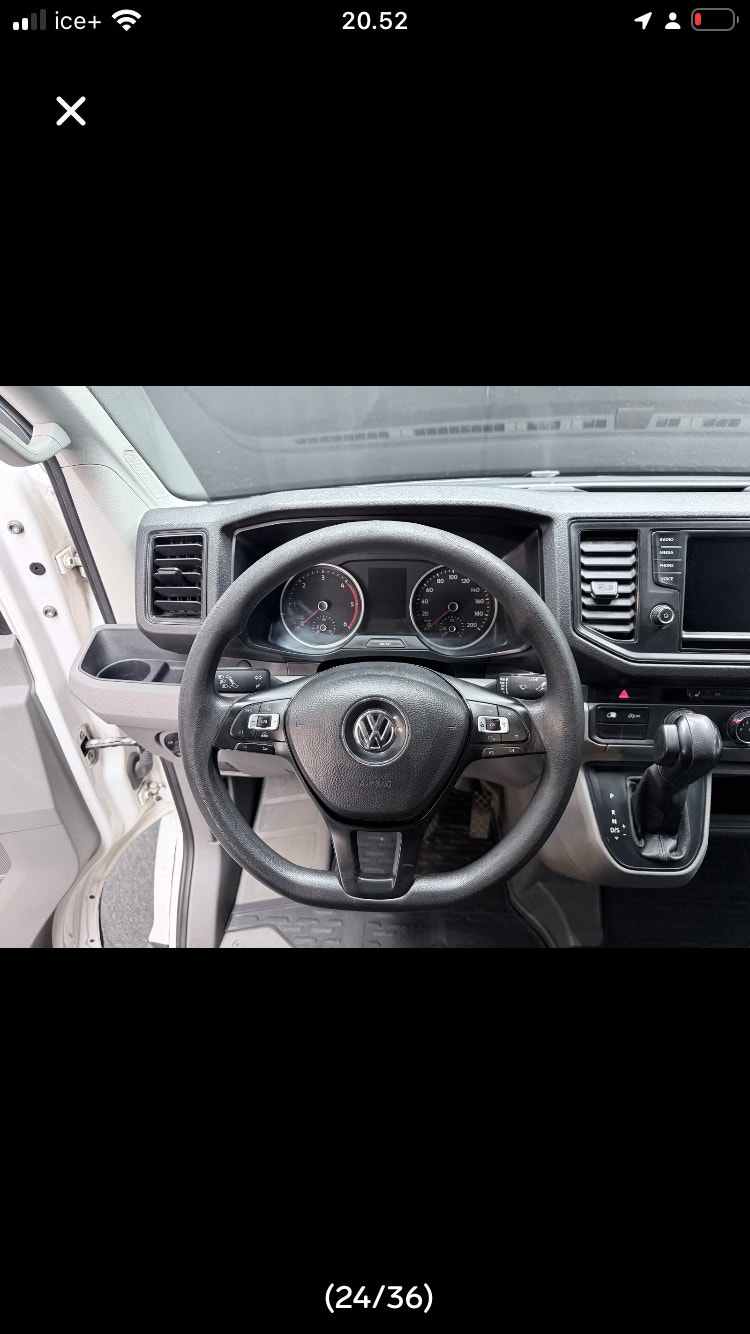 Volkswagen Crafter 35 2.0 TDI Automatic, 8-trins, 177ps, 2018