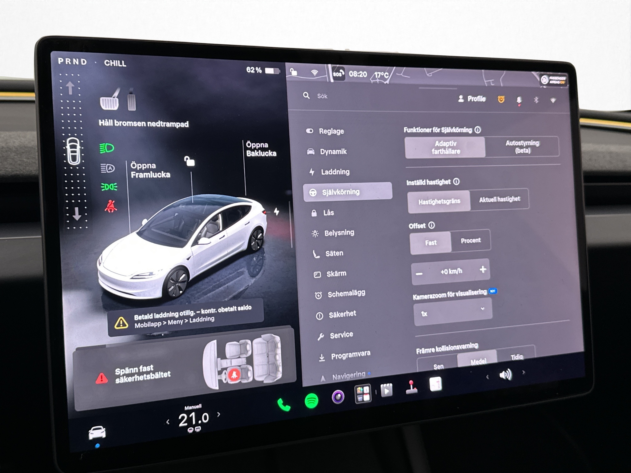 Tesla Model 3 Long Range AWD, 498ps, 2024