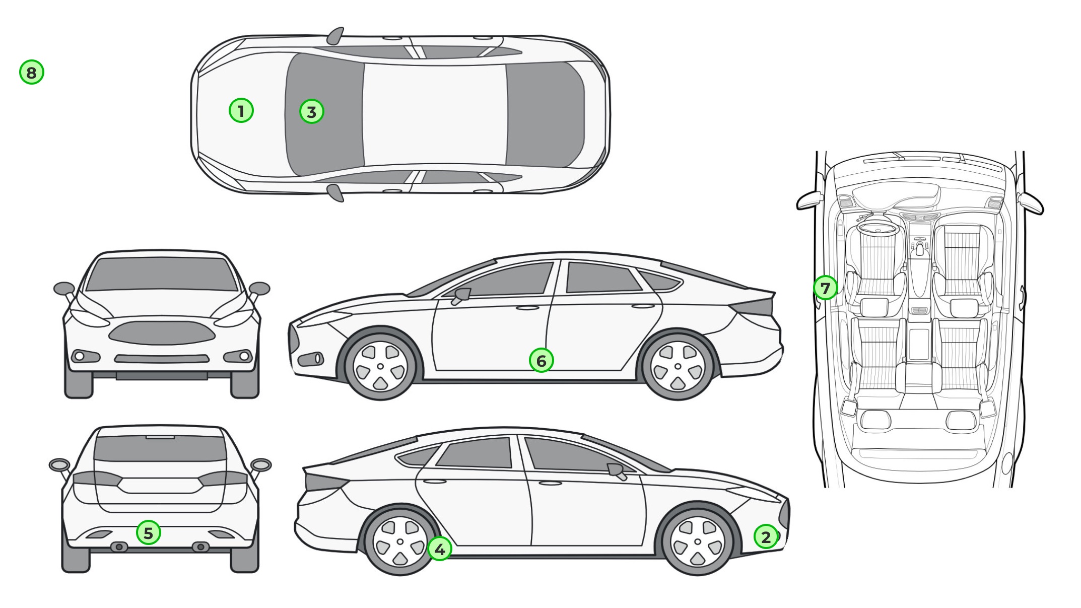 Tesla Model 3 Standard Range, 283hk, 2024