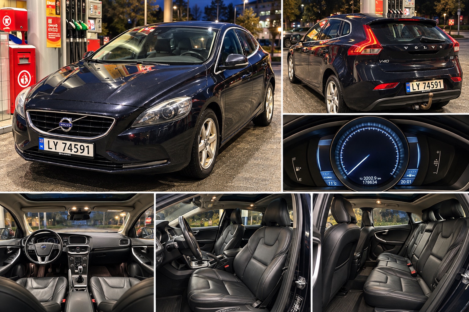 Volvo V40 D2 Manual, 6-trins, 115ps, 2013