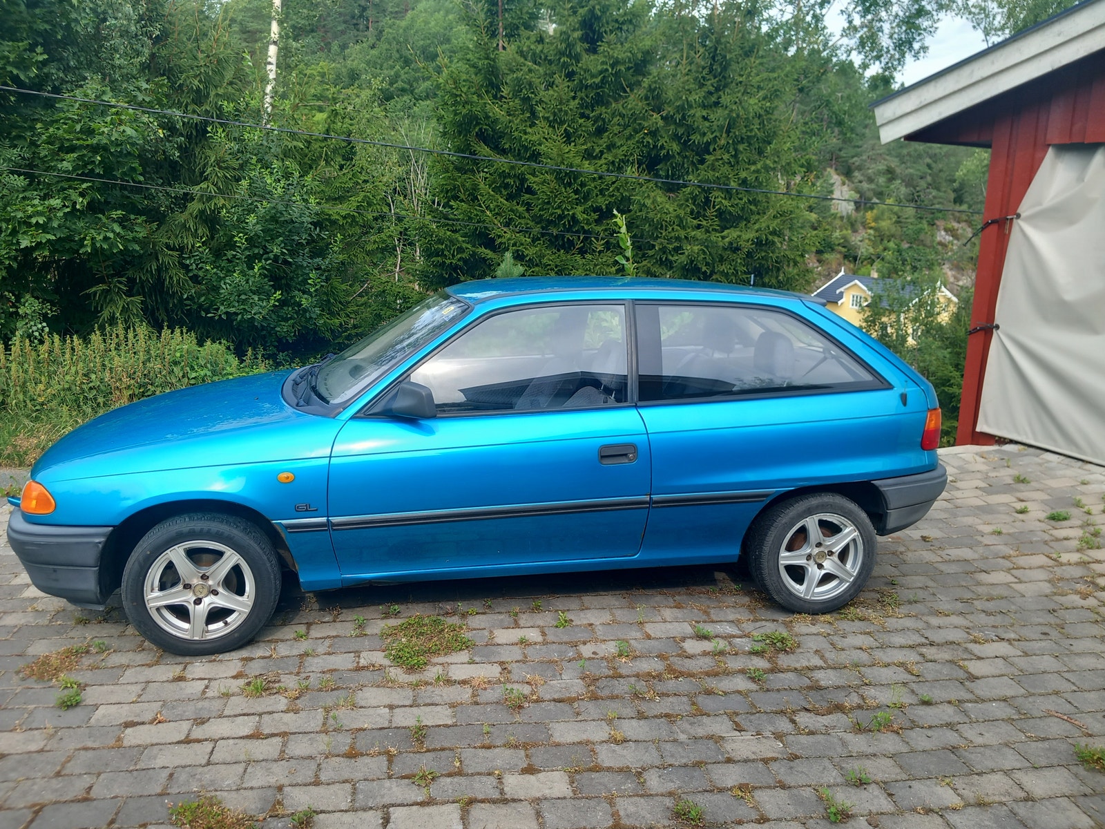 Opel Astra 3-door 1.6 Si Automatic, 4-trins, 101ps, 1994