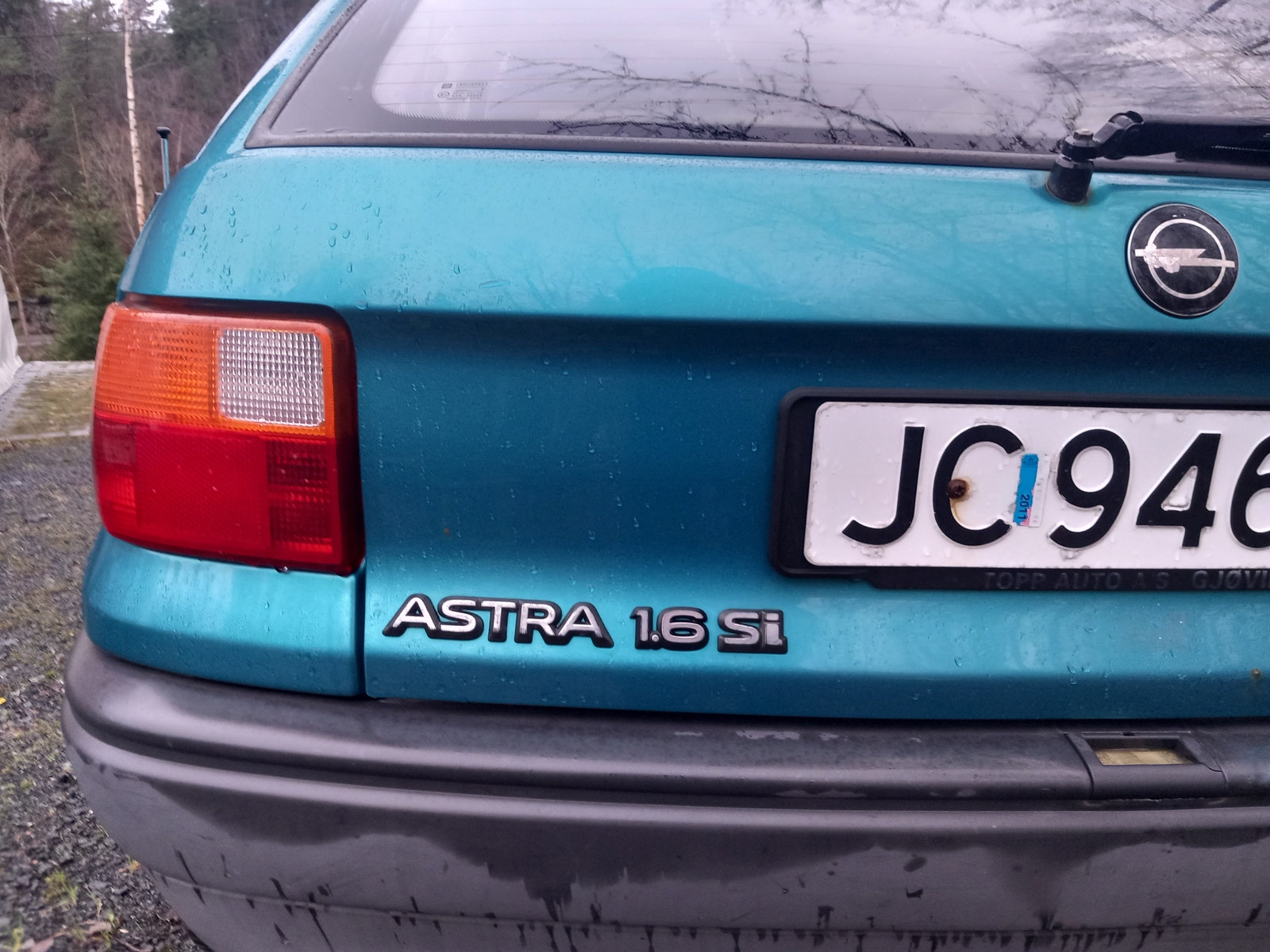 Opel Astra 3-door 1.6 Si Automatic, 4-trins, 101ps, 1994