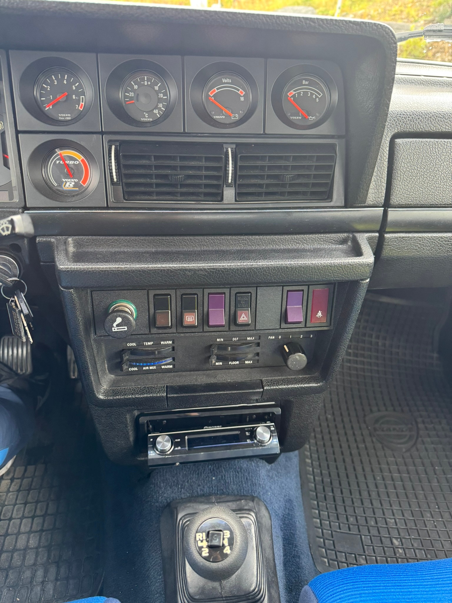 Volvo 244 2.1 Manual, 4-trins, 106ps, 1981