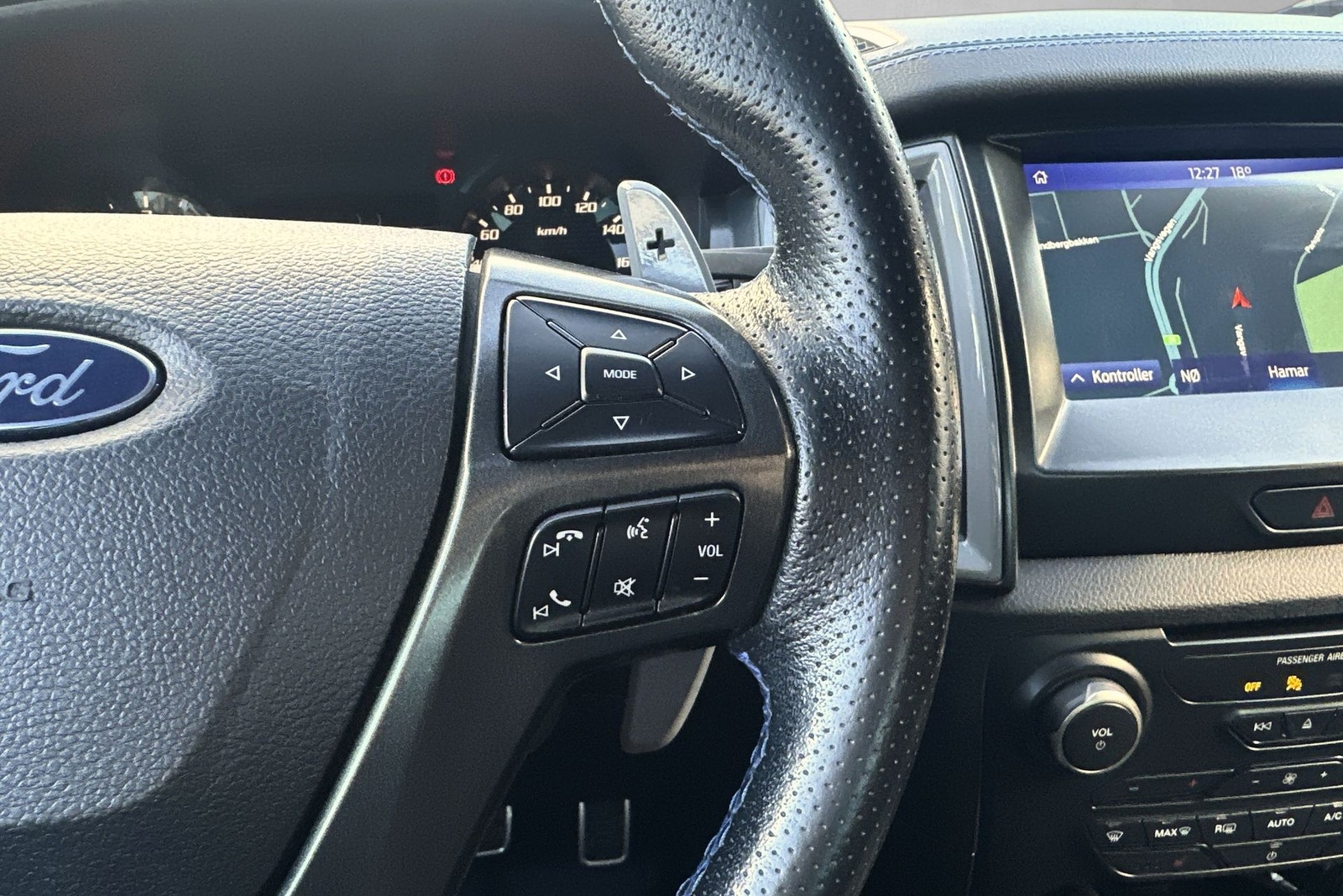 Ford Ranger Raptor SelectShift, 10-trins, 213ps, 2020