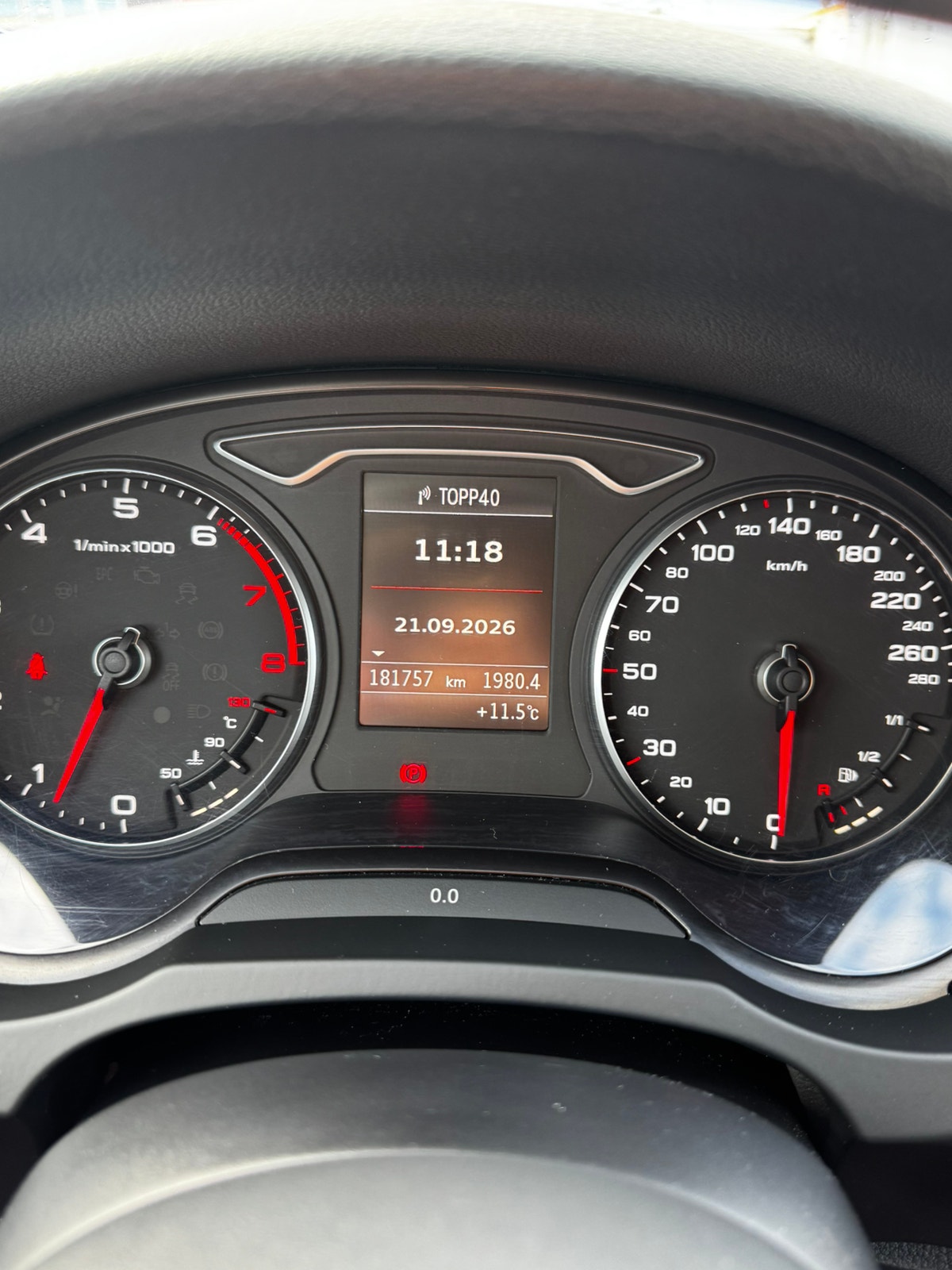Audi A3 Sportback 1.4 TFSI Manuell, 6-trinn, 122hk, 2013
