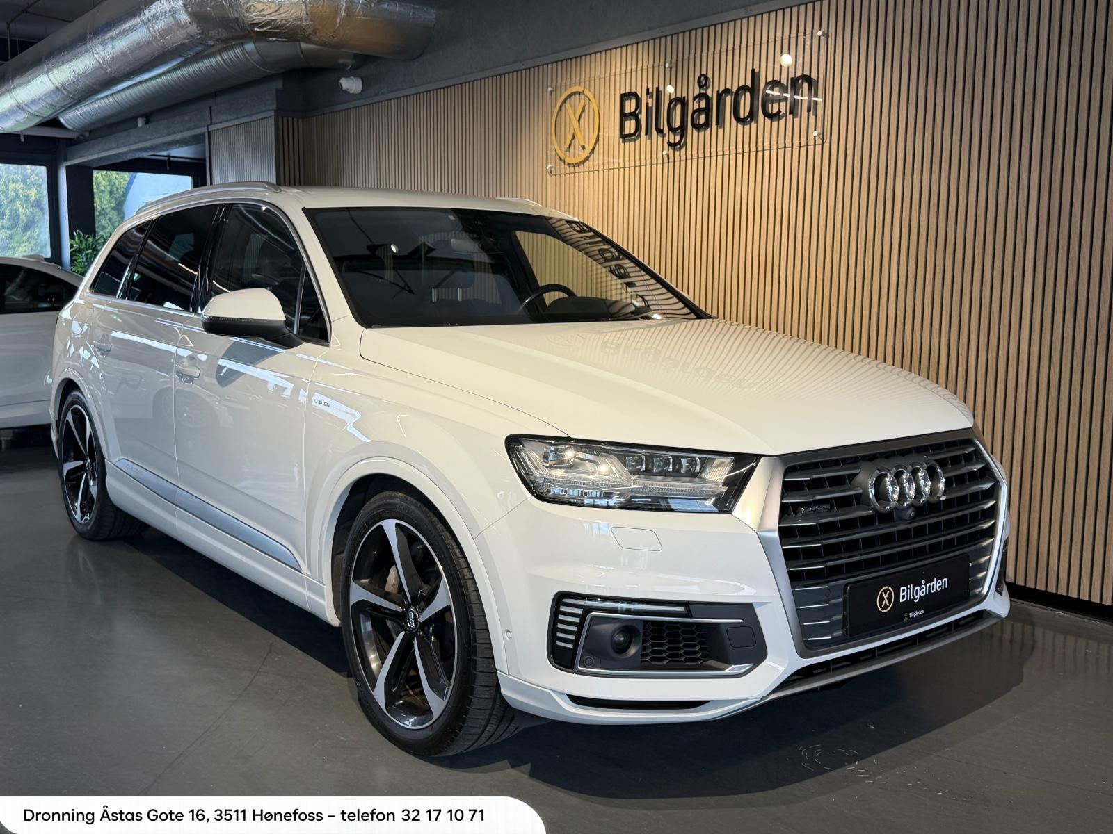Audi Q7 e-Tron 3.0 TDI quattro TipTronic, 8-trins, 373ps, 2018