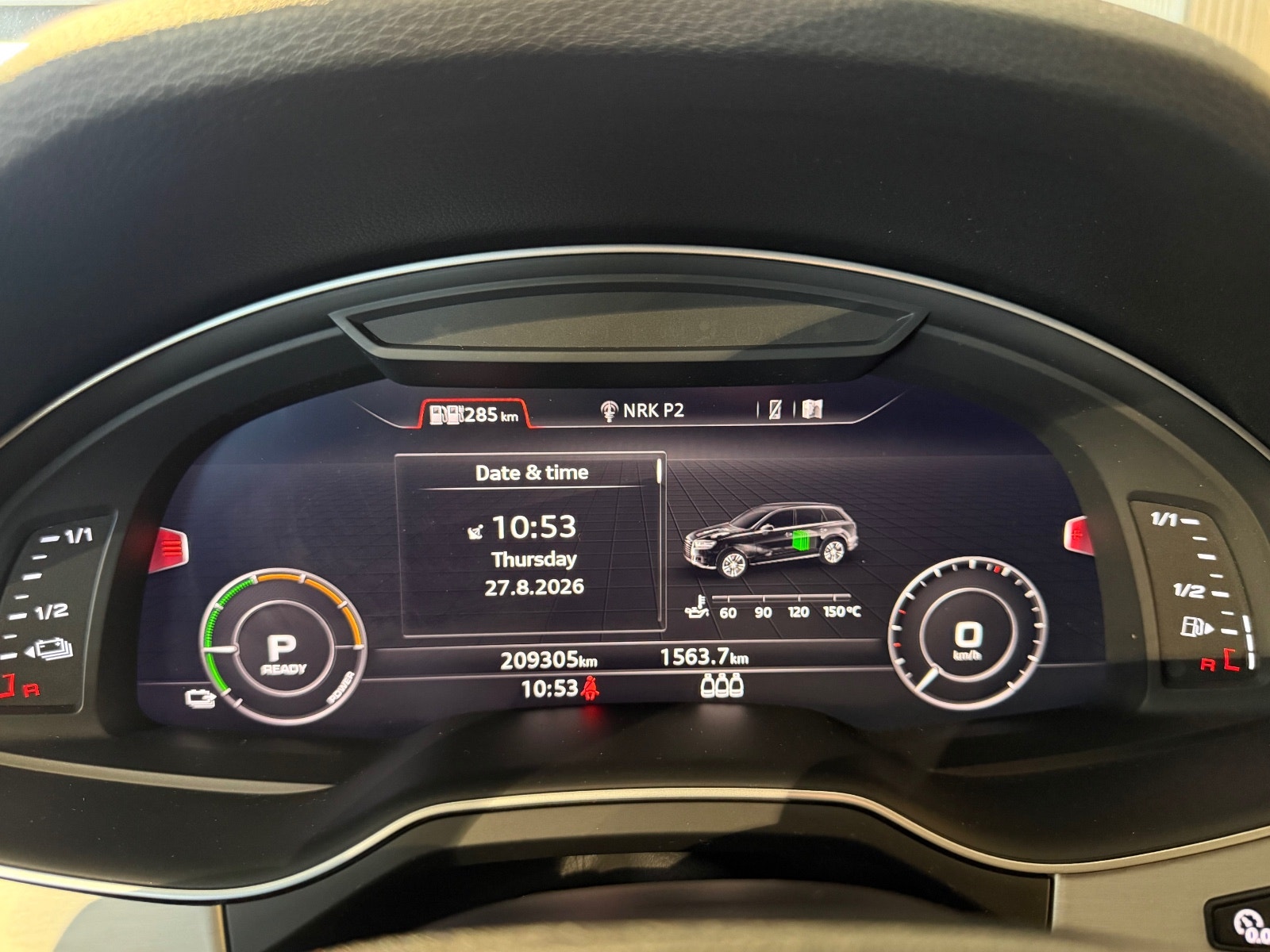 Audi Q7 e-Tron 3.0 TDI quattro TipTronic, 8-trins, 373ps, 2018