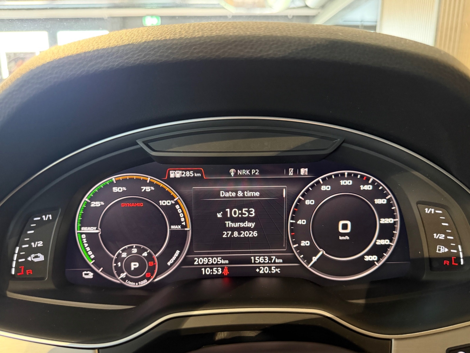 Audi Q7 e-Tron 3.0 TDI quattro TipTronic, 8-trins, 373ps, 2018