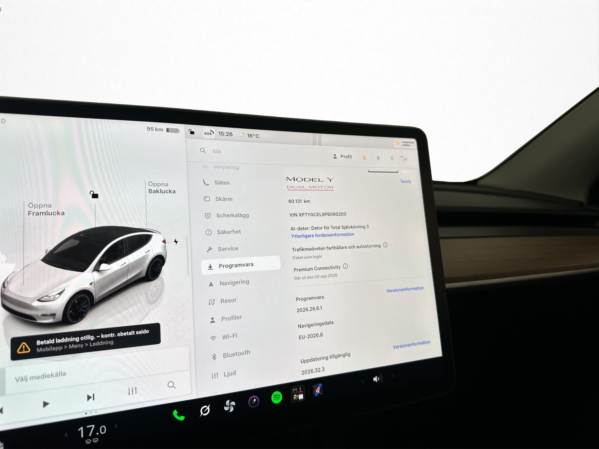 Tesla Model Y Performance, 534hk, 2023