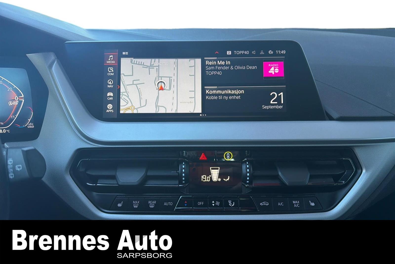 BMW 118d Steptronic, 8-trinn, 150hk, 2022