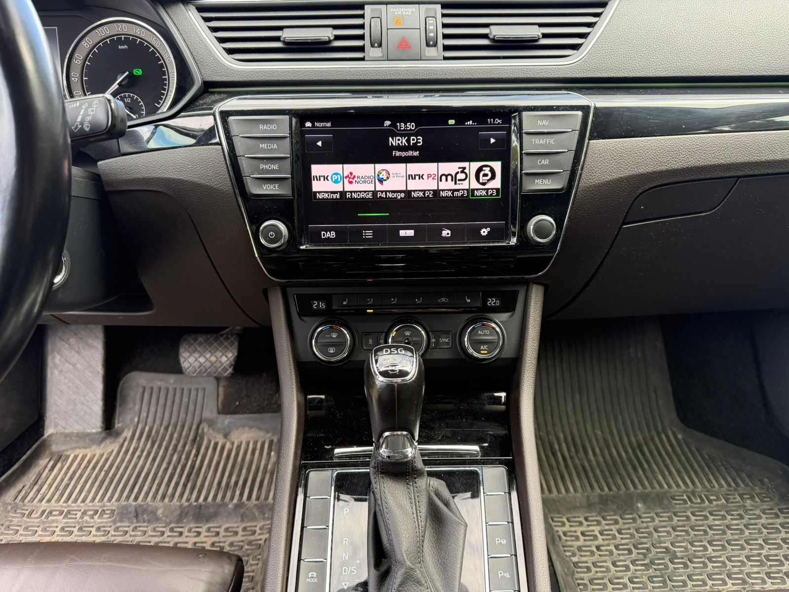 Škoda Superb Stasjonsvogn 1.4 TSI ACT DSG sekvensiell, 7-trinn, 150hk, 2016
