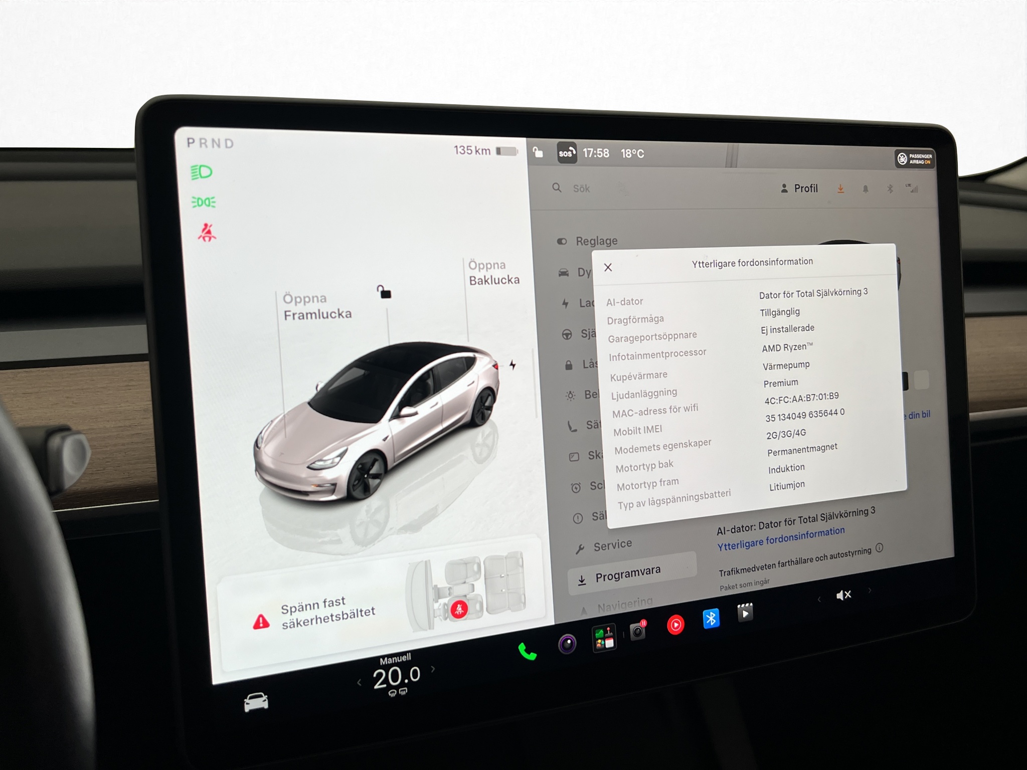 Tesla Model 3 Long Range AWD, 498ps, 2023