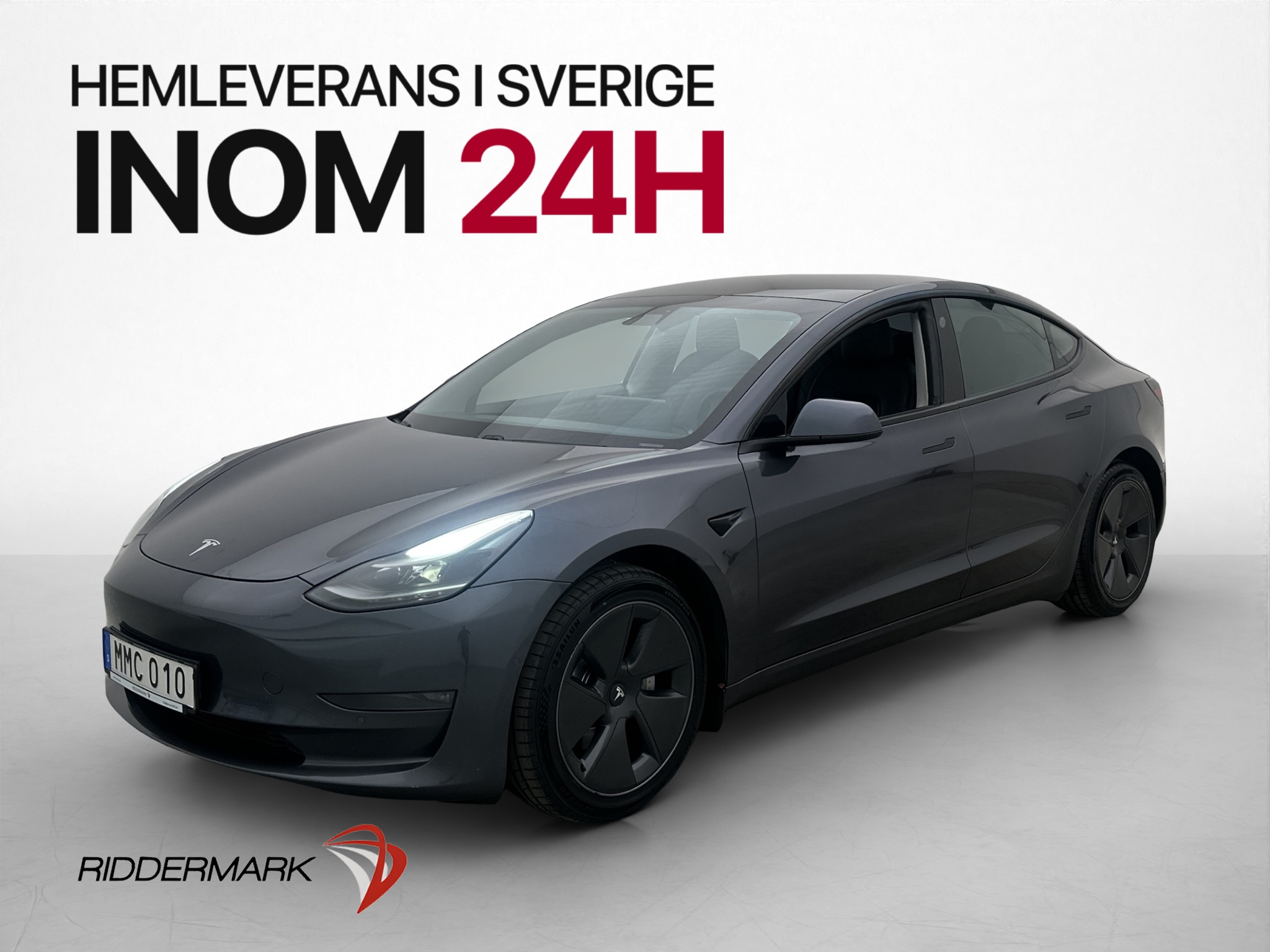 Tesla Model 3 Long Range AWD, 440hk, 2021