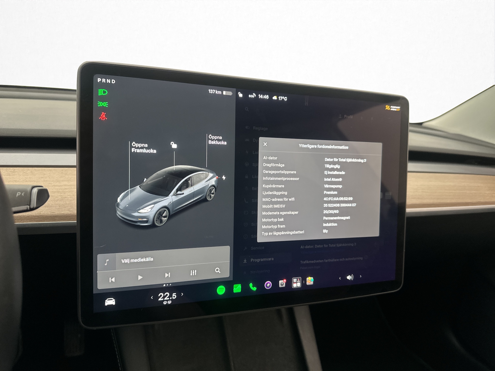 Tesla Model 3 Long Range AWD, 440hk, 2021