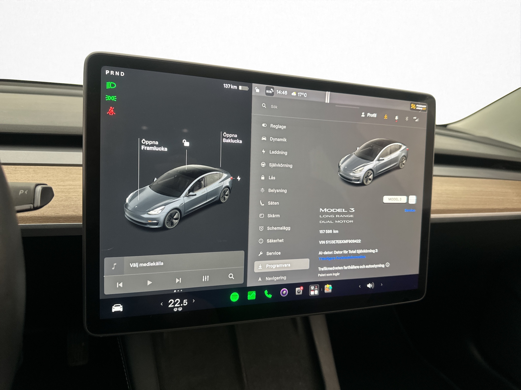 Tesla Model 3 Long Range AWD, 440hk, 2021
