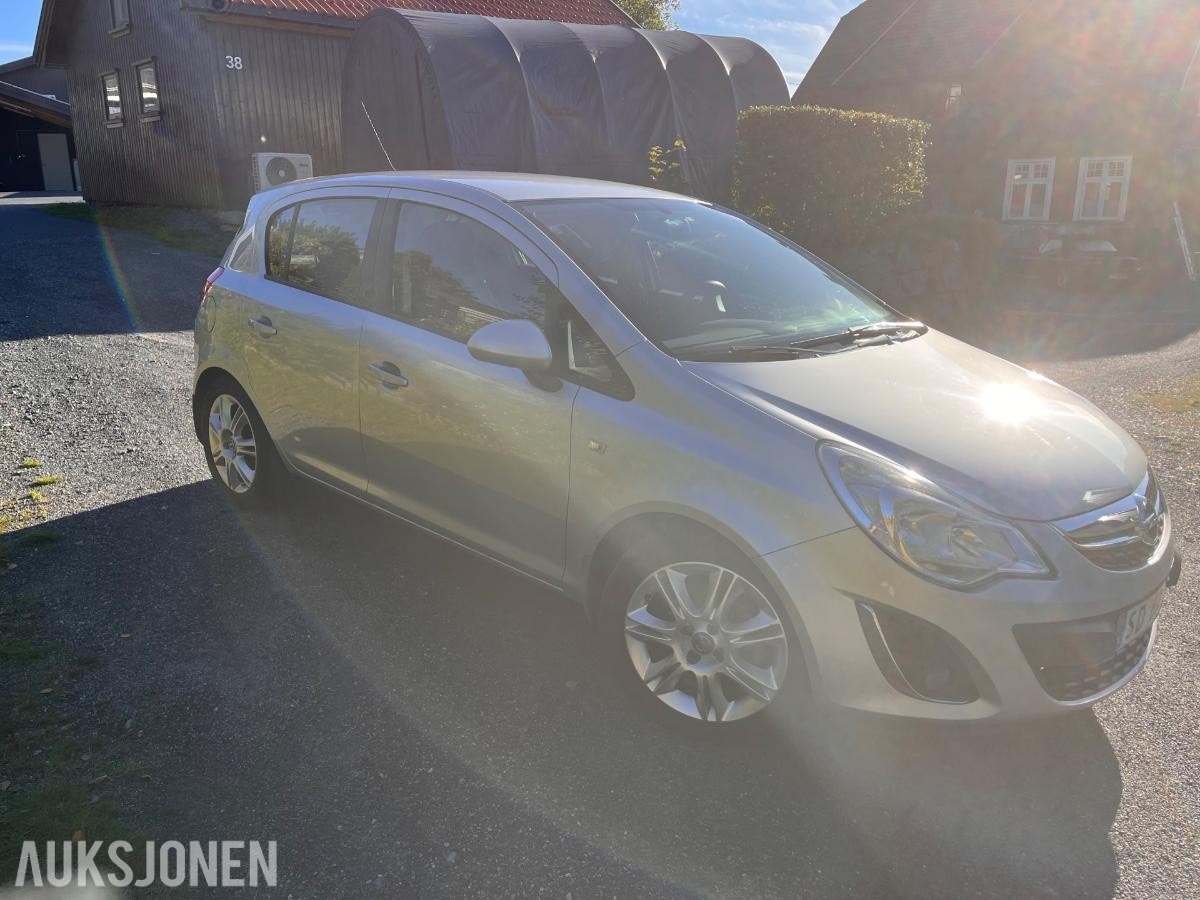 Opel Corsa 5-door 1.4 Automatic, 4-trins, 100ps, 2012