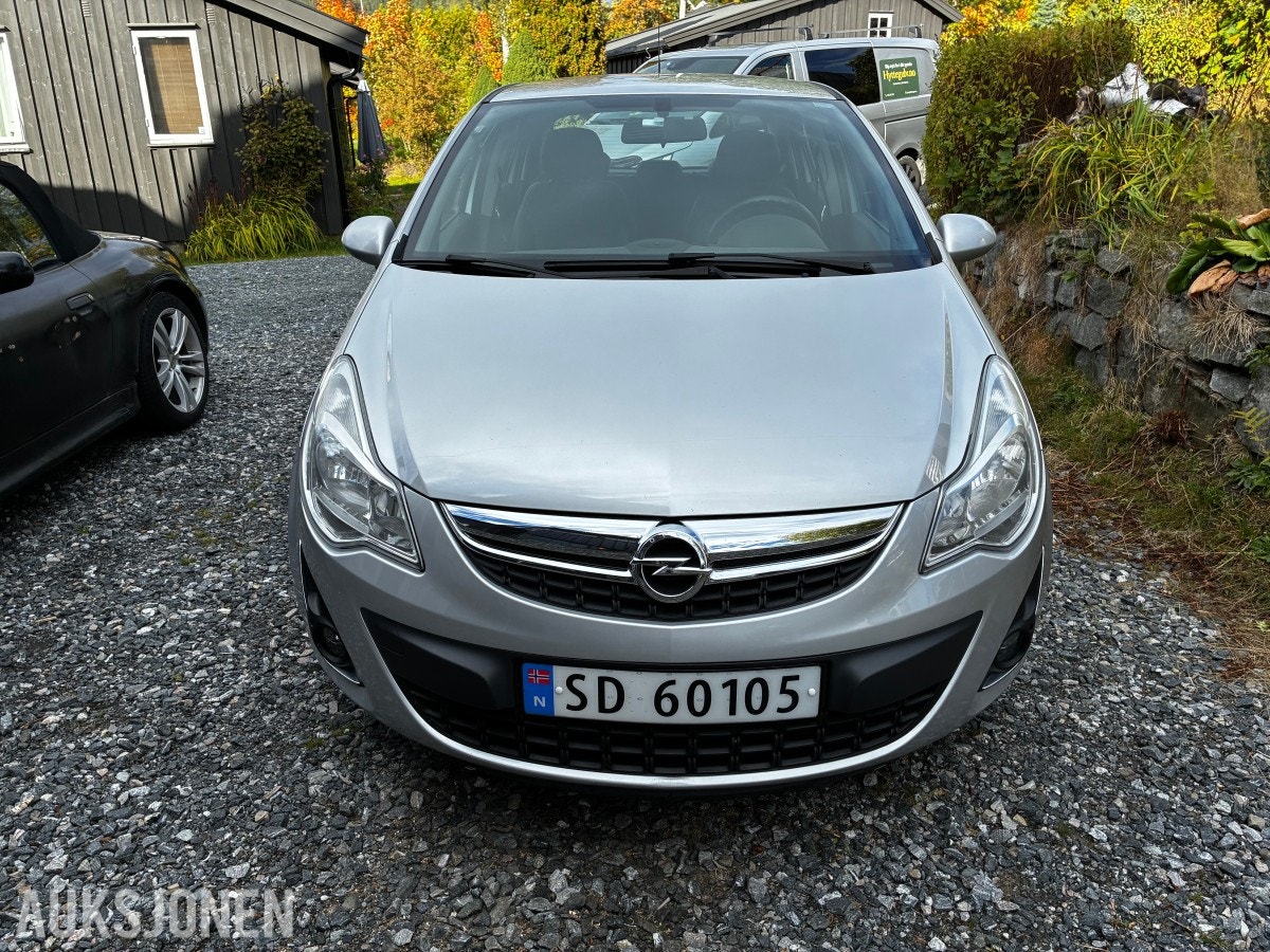 Opel Corsa 5-door 1.4 Automatic, 4-trins, 100ps, 2012