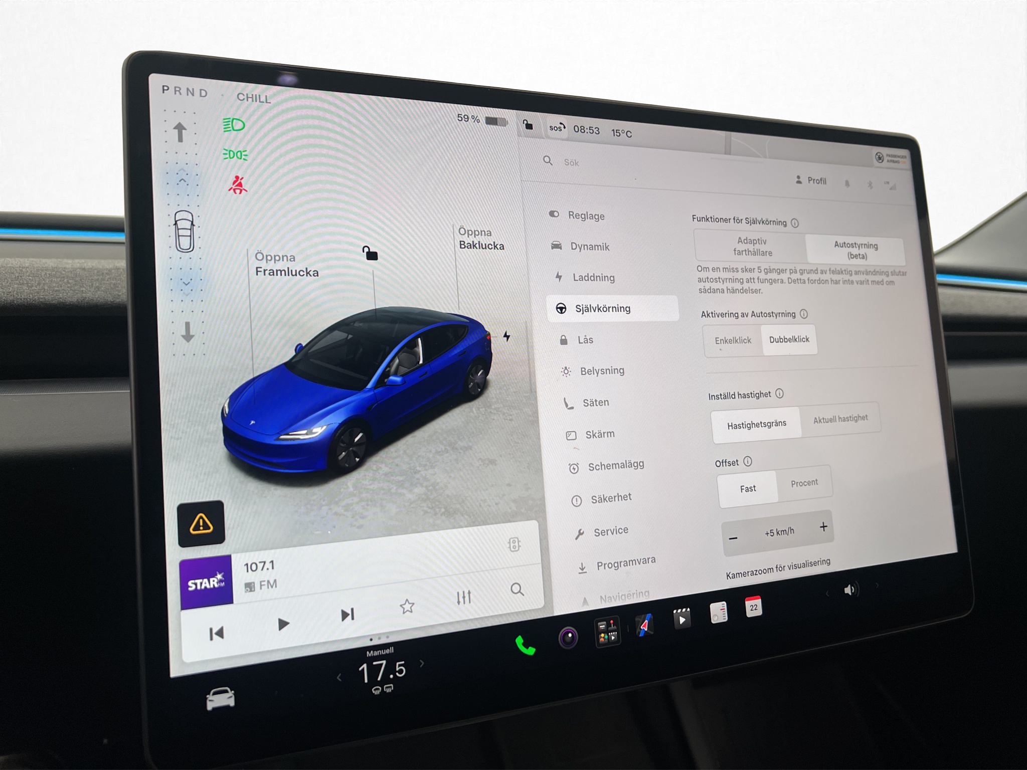 Tesla Model 3 Standard Range, 283ps, 2024