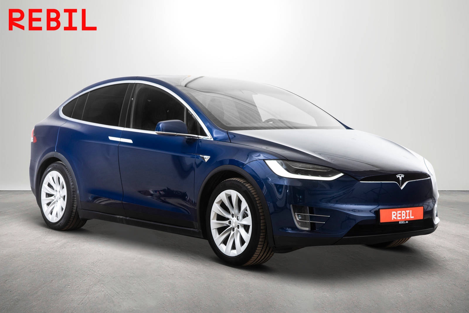 Tesla Model X 100D, 423hp, 2017