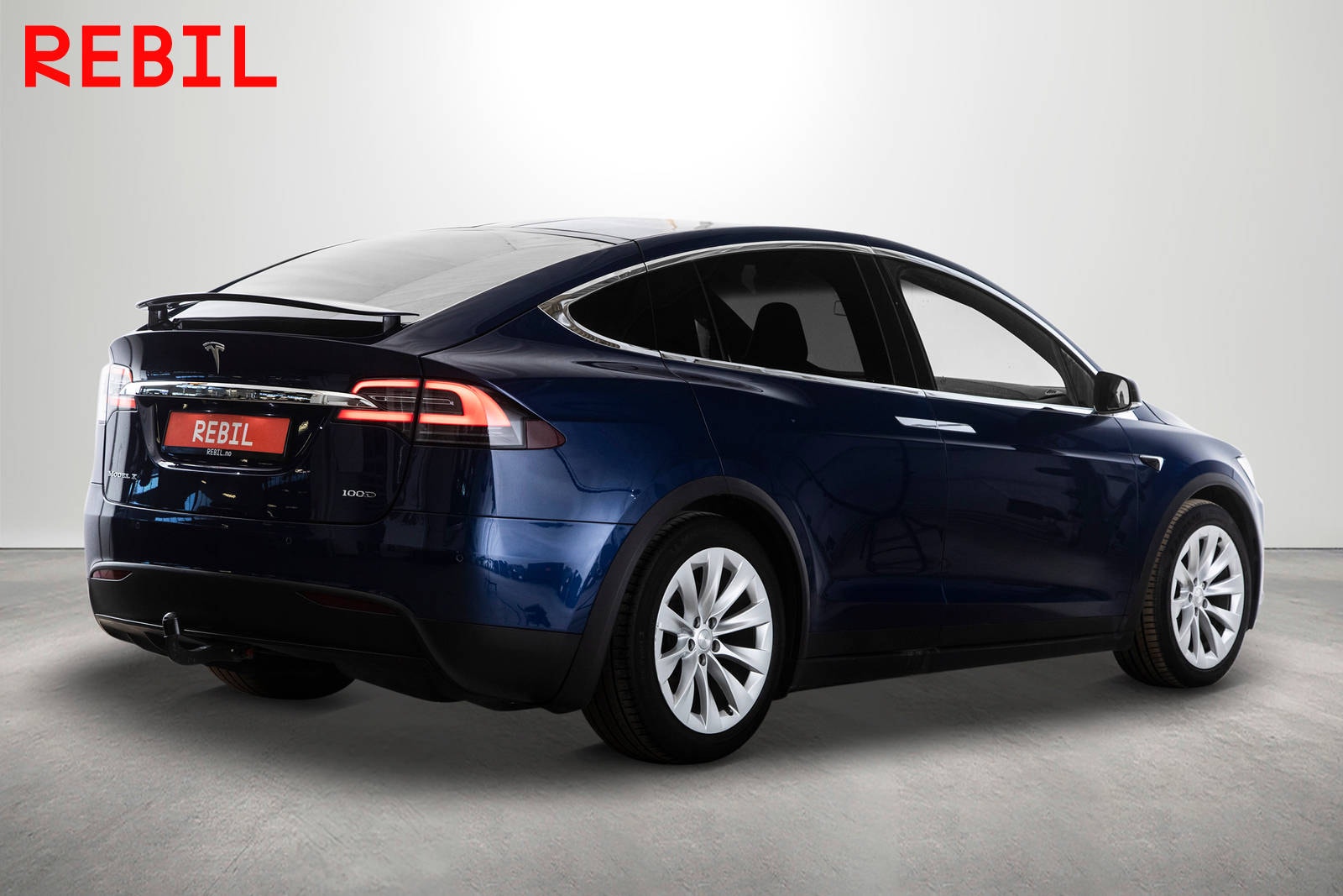 Tesla Model X 100D, 423hp, 2017