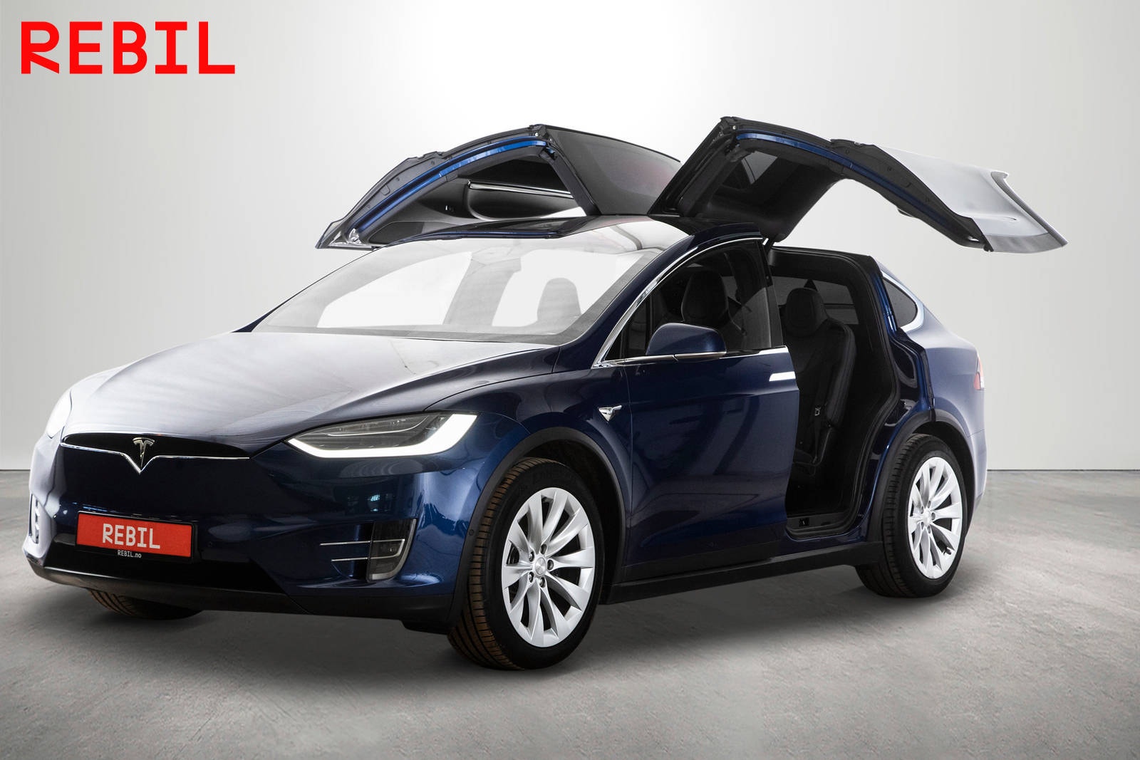 Tesla Model X 100D, 423hp, 2017