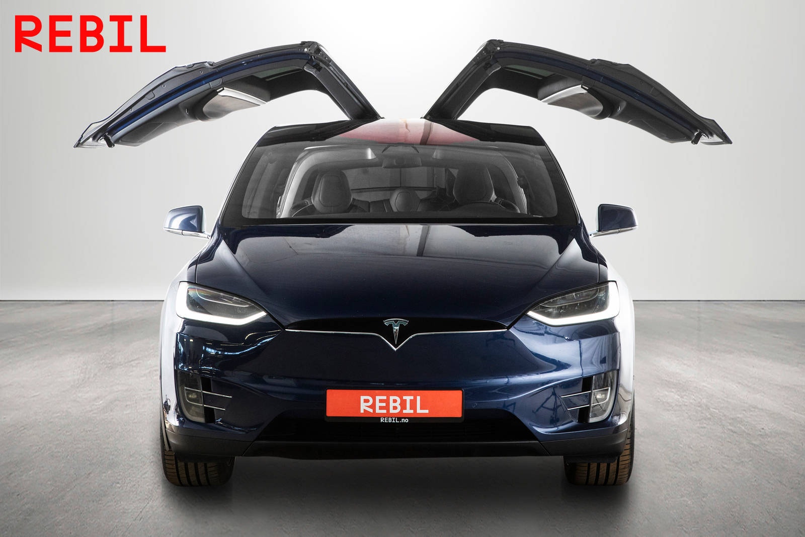 Tesla Model X 100D, 423hp, 2017